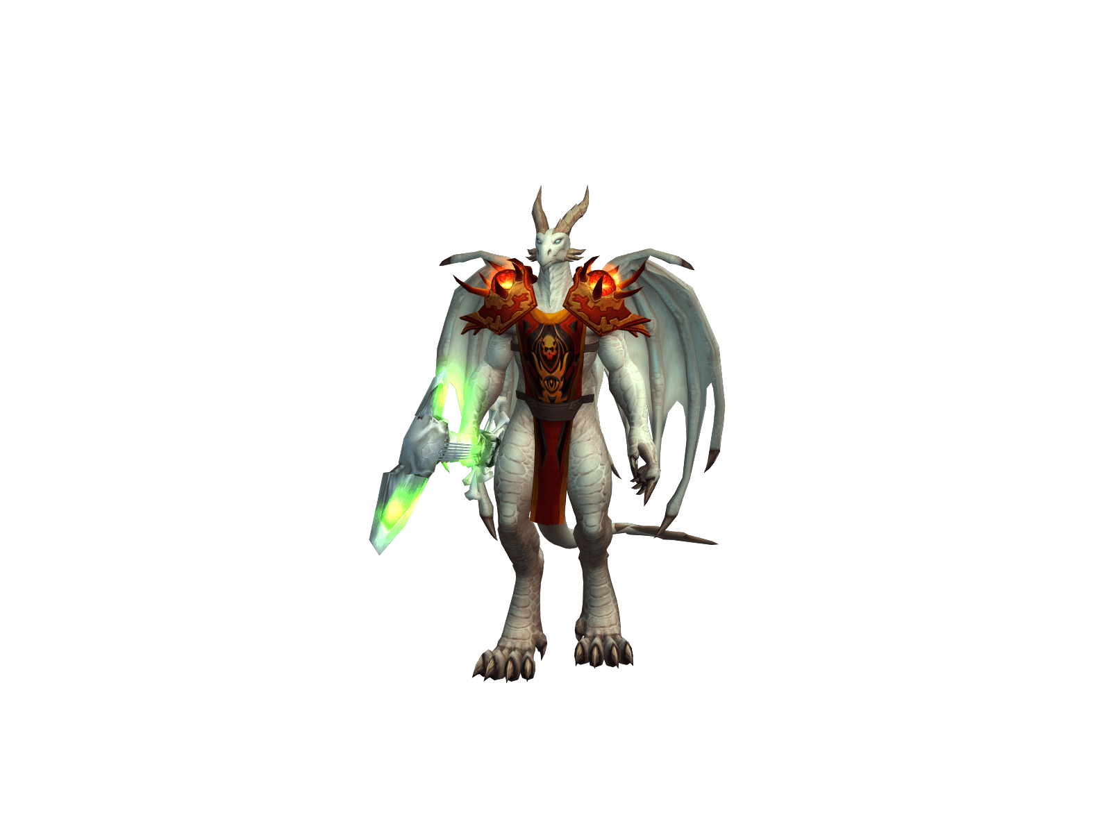 Full character render of Nefudragon