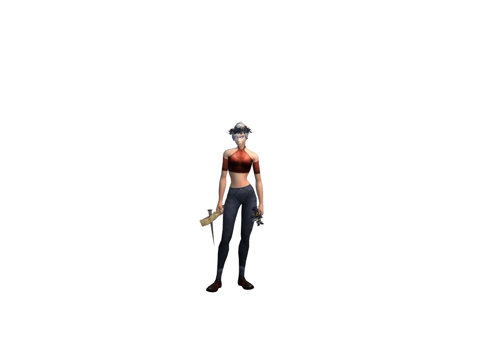 Full character render of Voxous