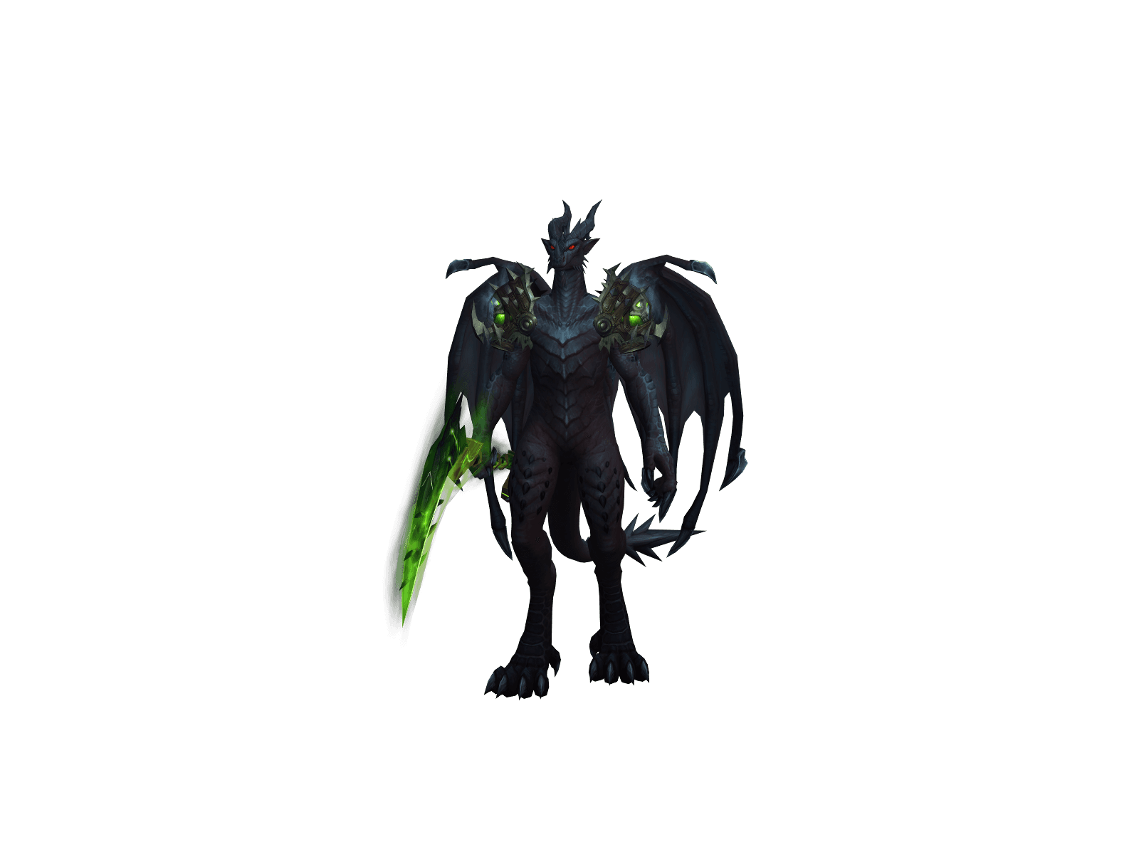 Full character render of Drachemain