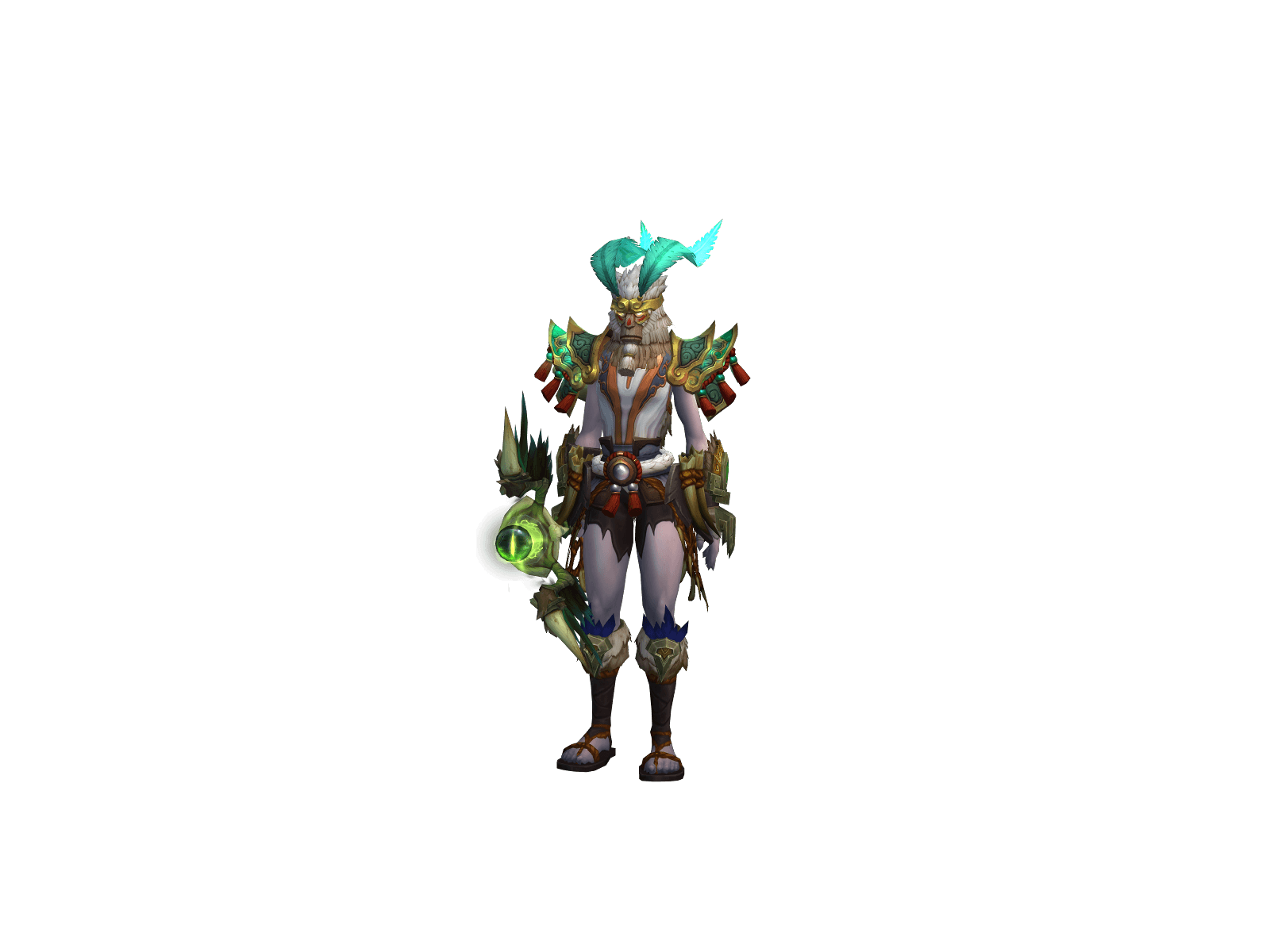 Full character render of Pandadza