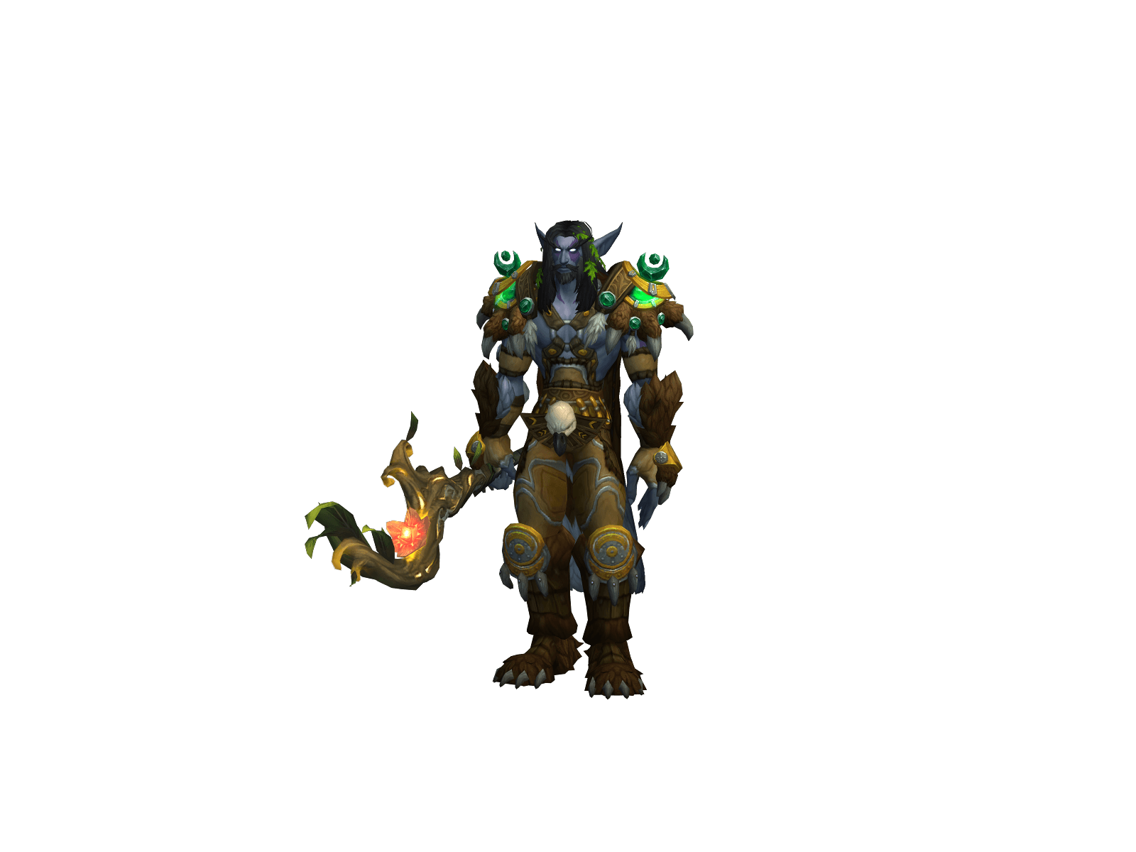 Full character render of Geendruid
