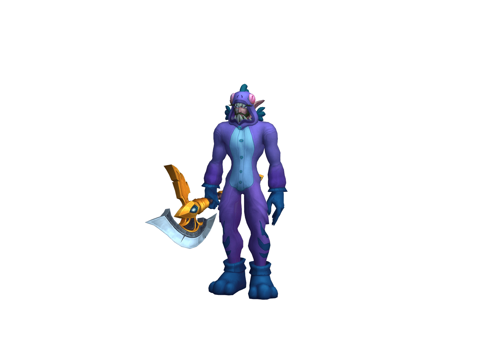Full character render of Drowx