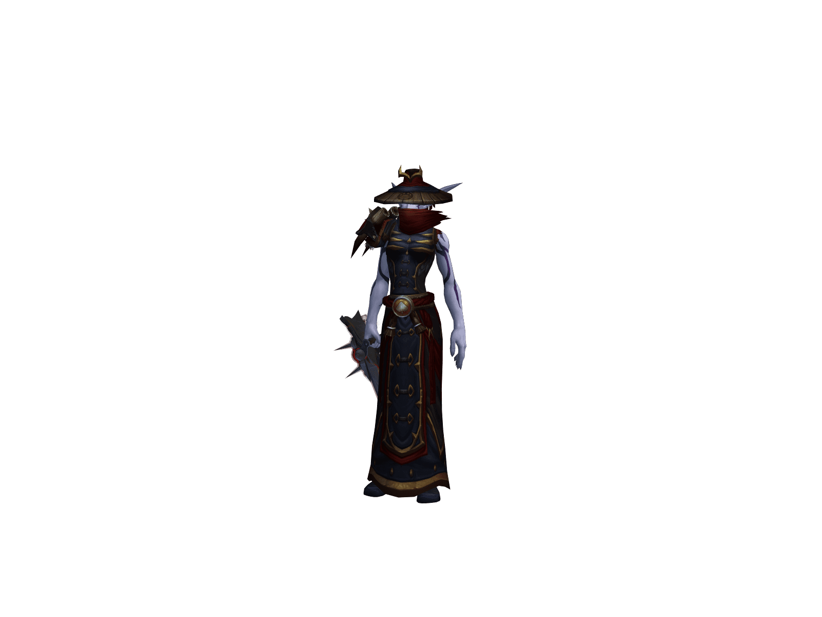 Full character render of Traxau