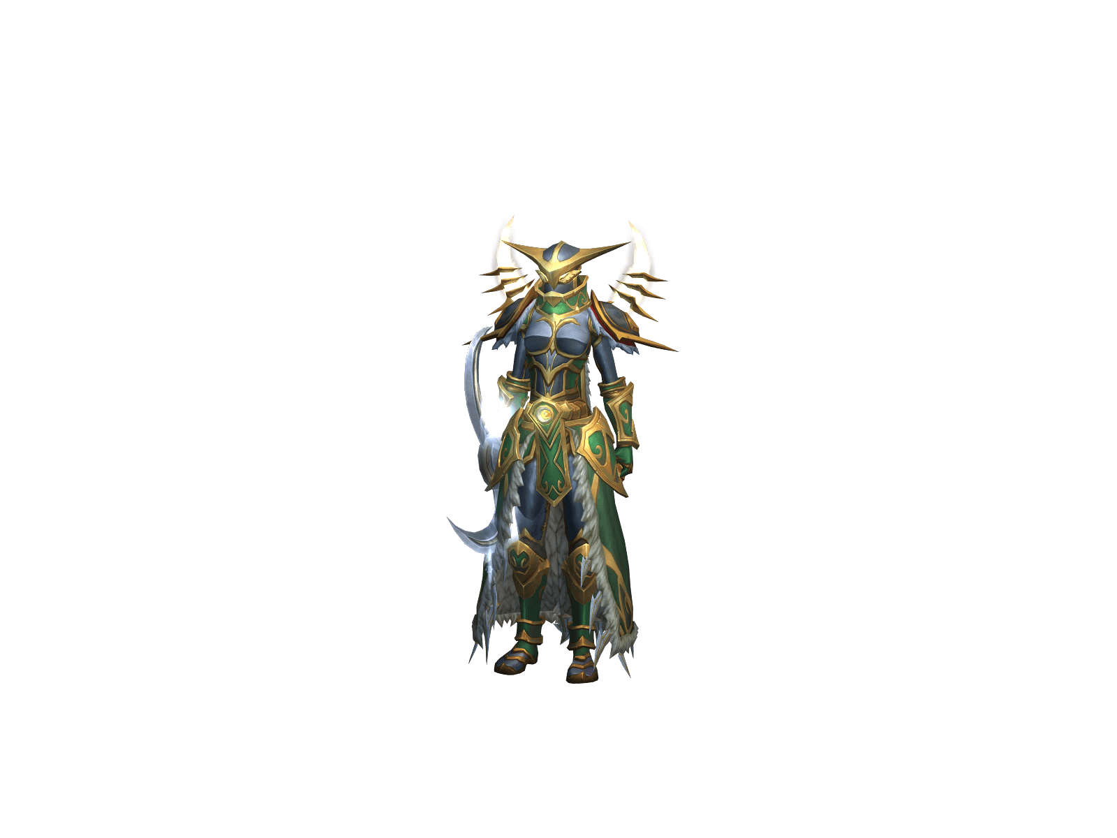 Full character render of Quakedh