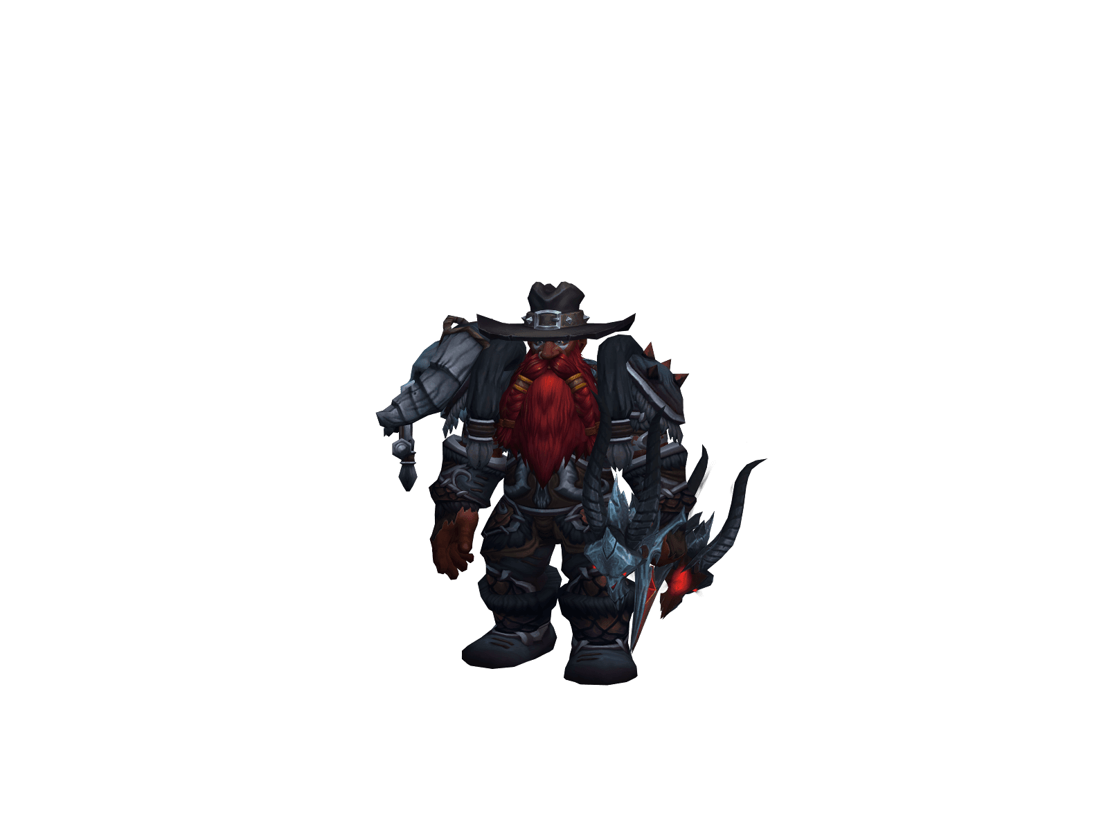 Full character render of Peacedack