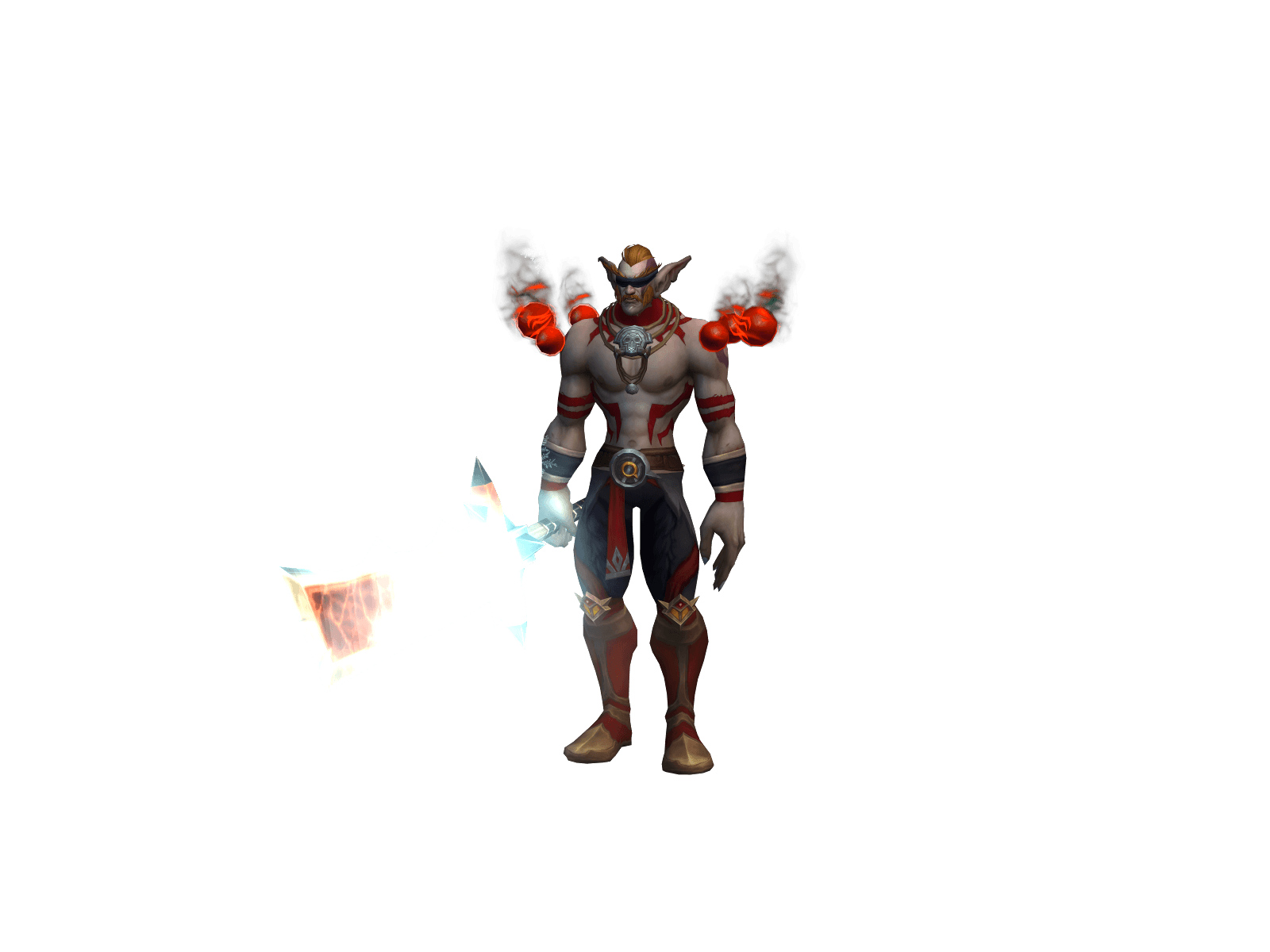 Full character render of Mikeskarn