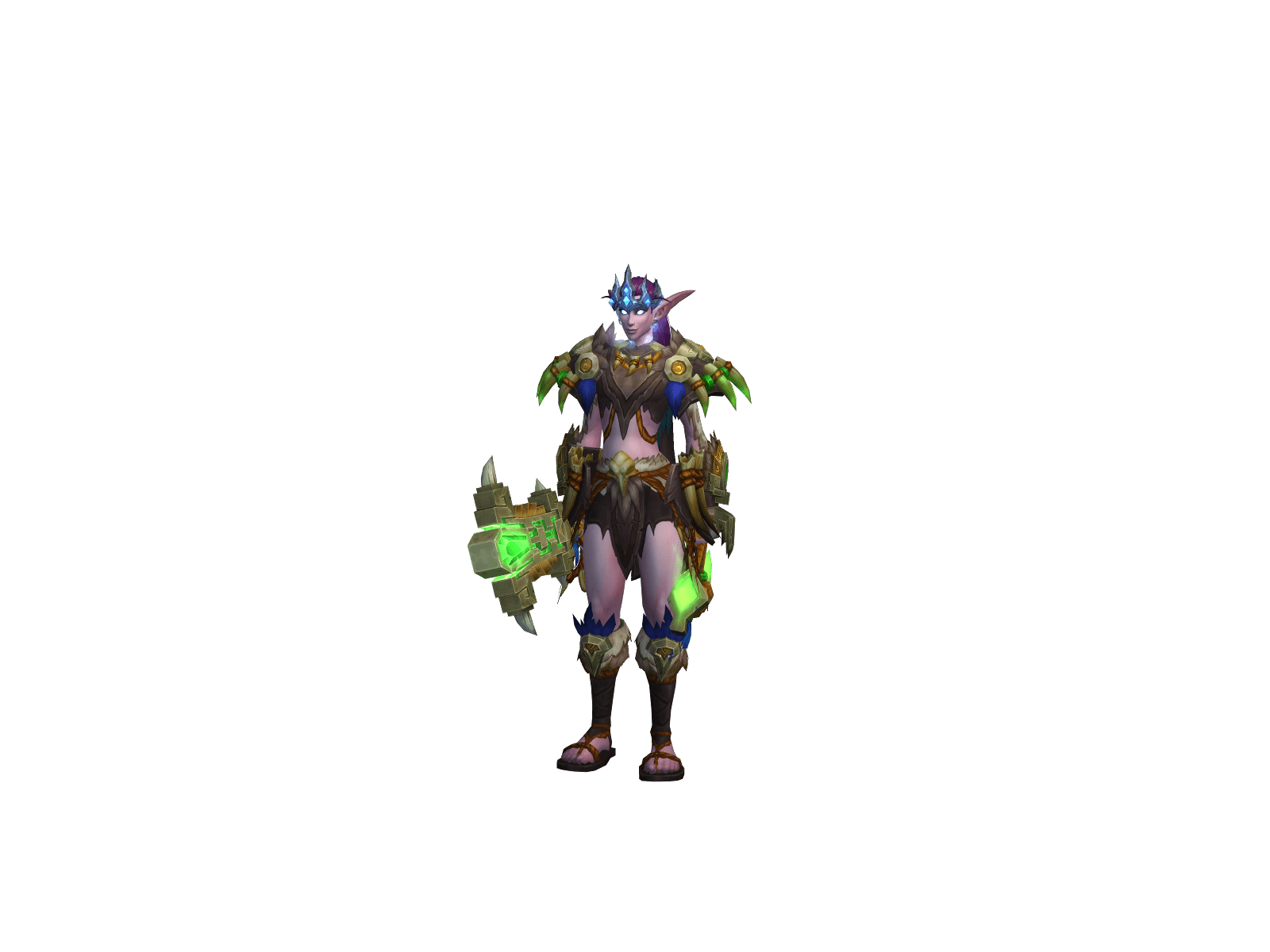 Full character render of Leafly