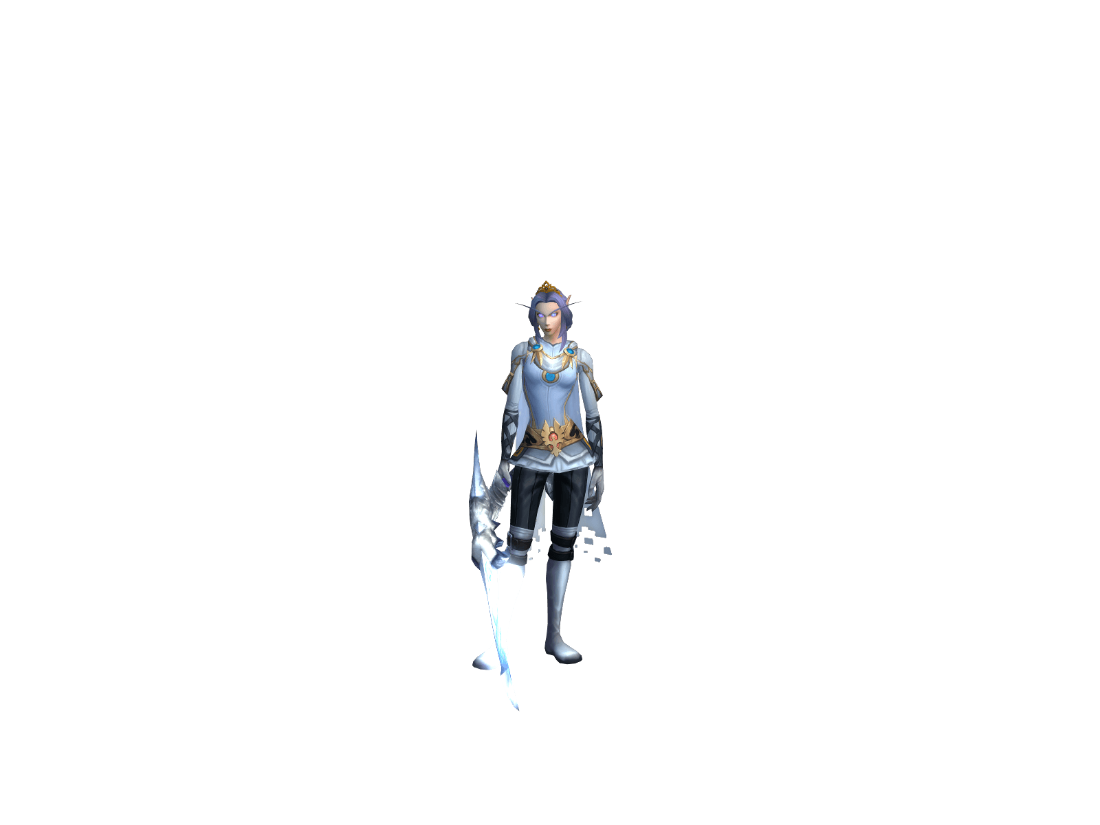 Full character render of Mintless