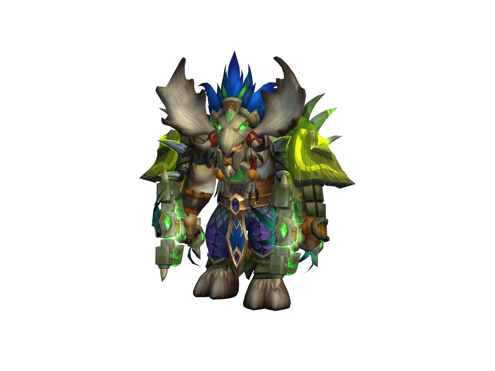 Full character render of Blaueswunder