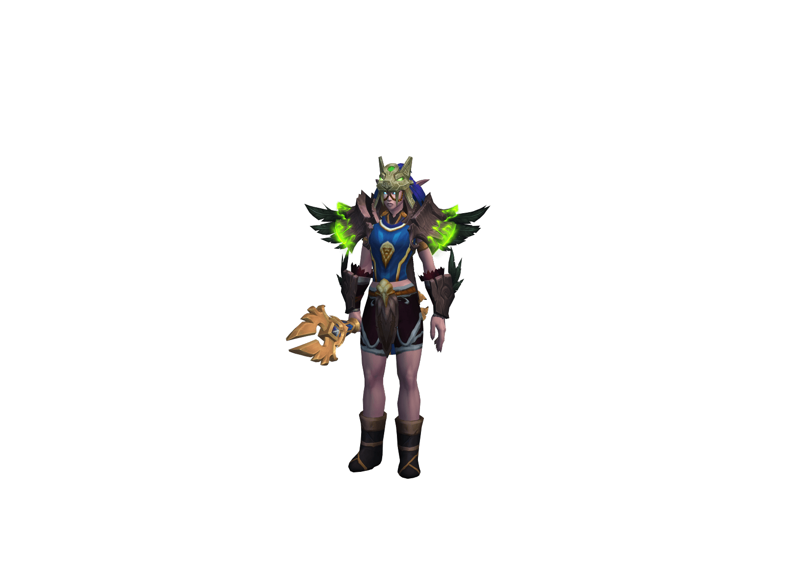 Full character render of Pleáseágáin