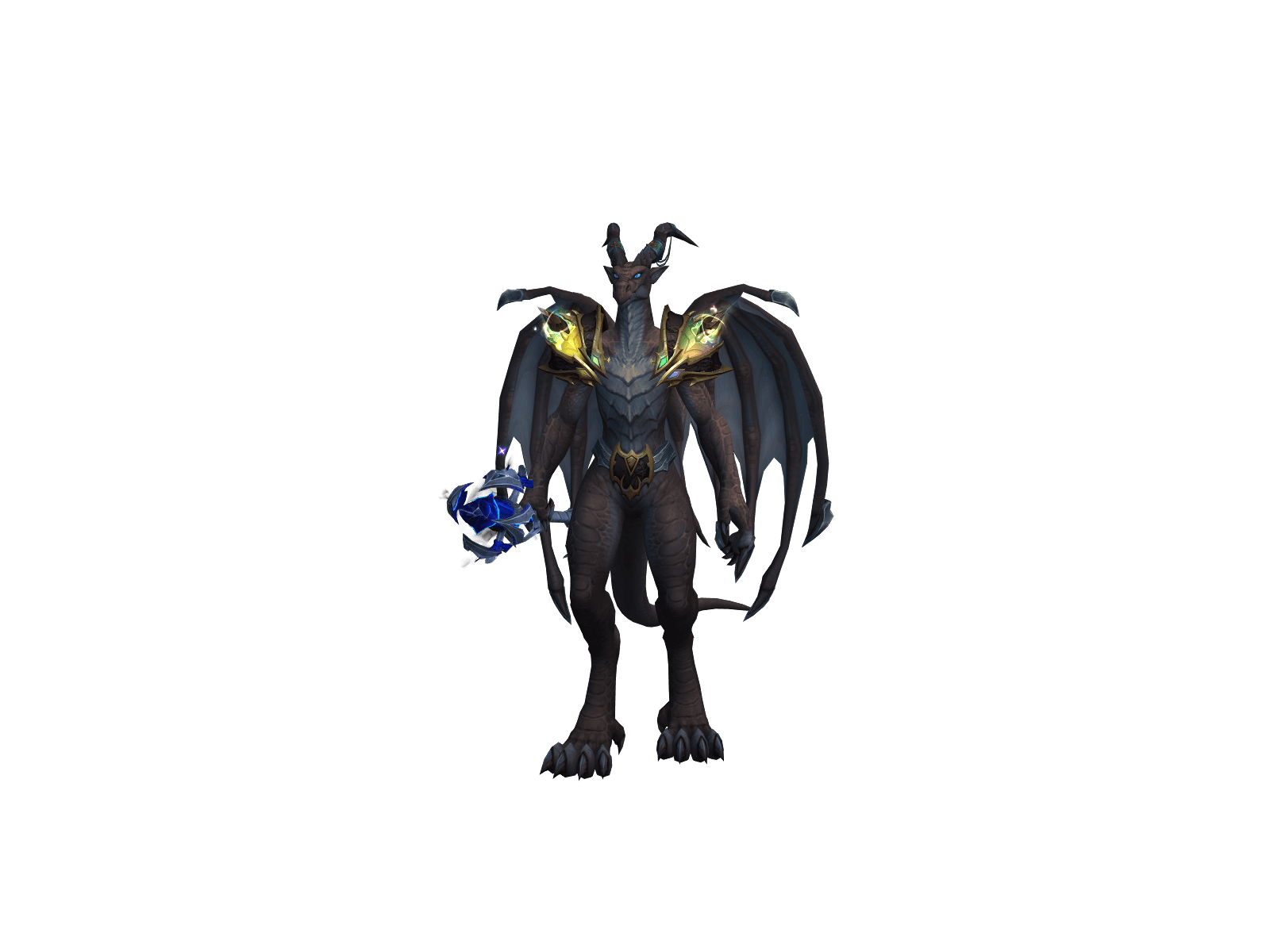 Full character render of Pleasedragon