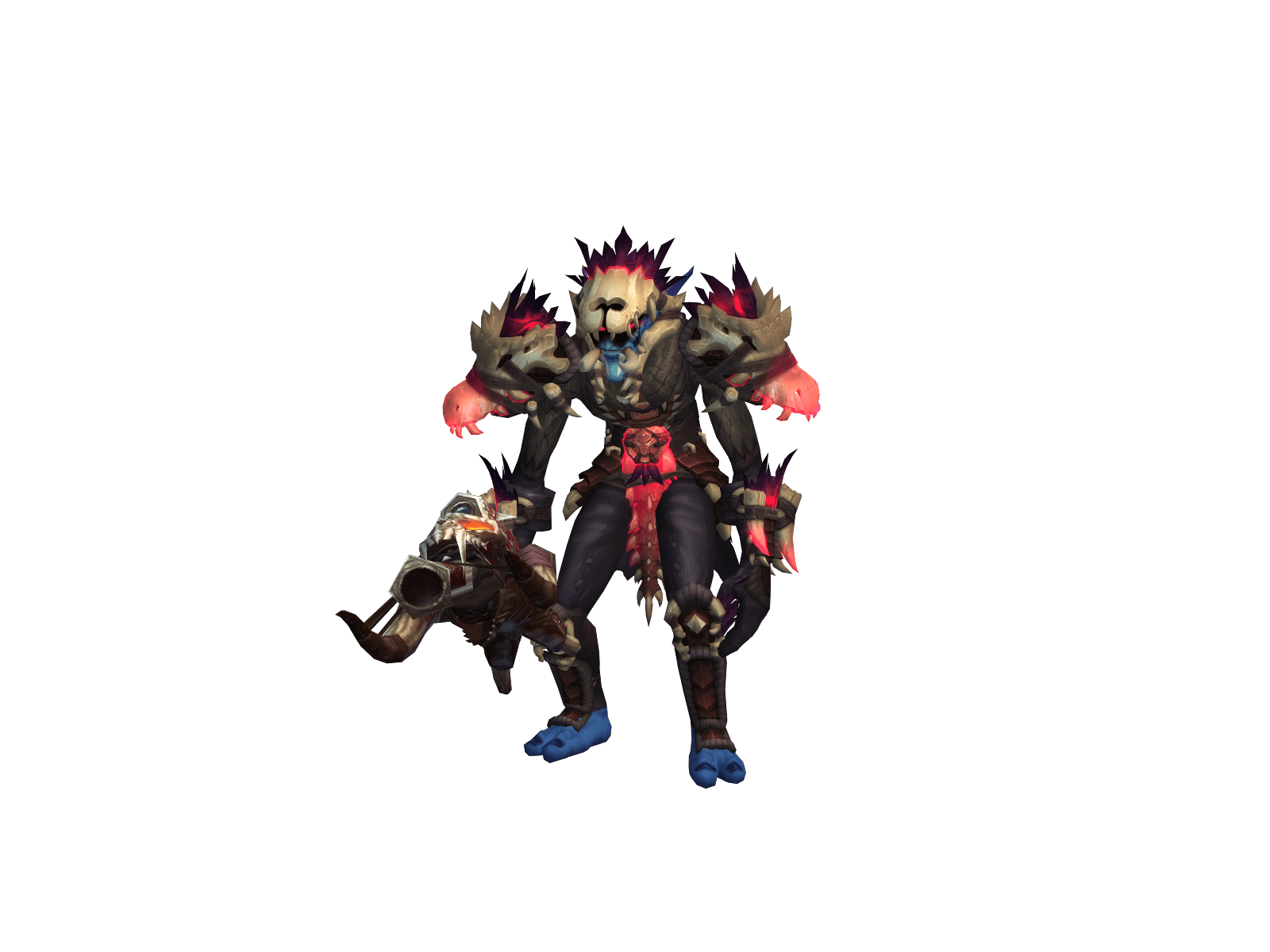 Full character render of Hunttiz
