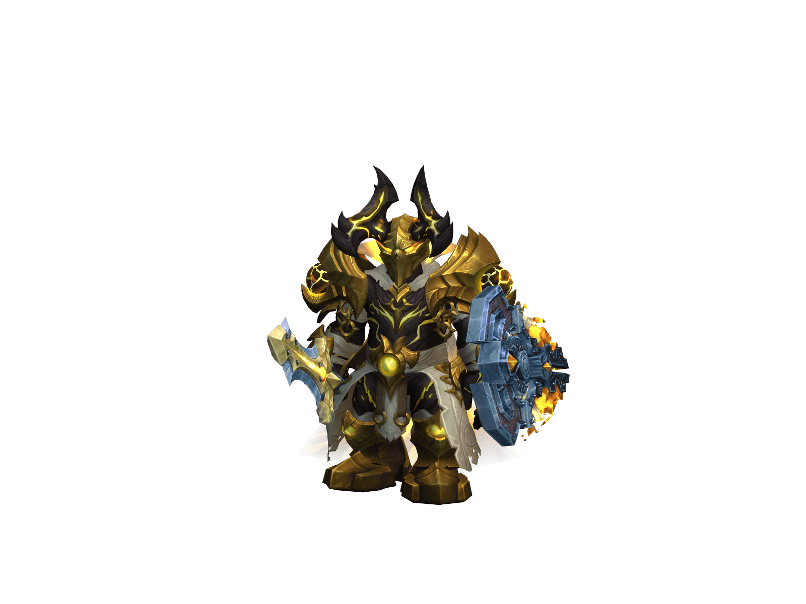 Full character render of Dromoudur