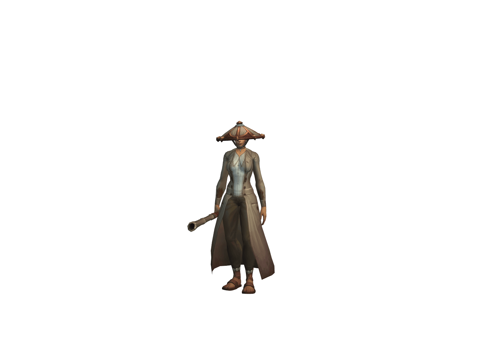 Full character render of Flow