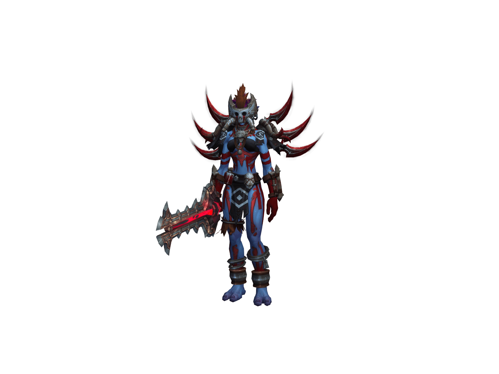 Full character render of Zulamaniac