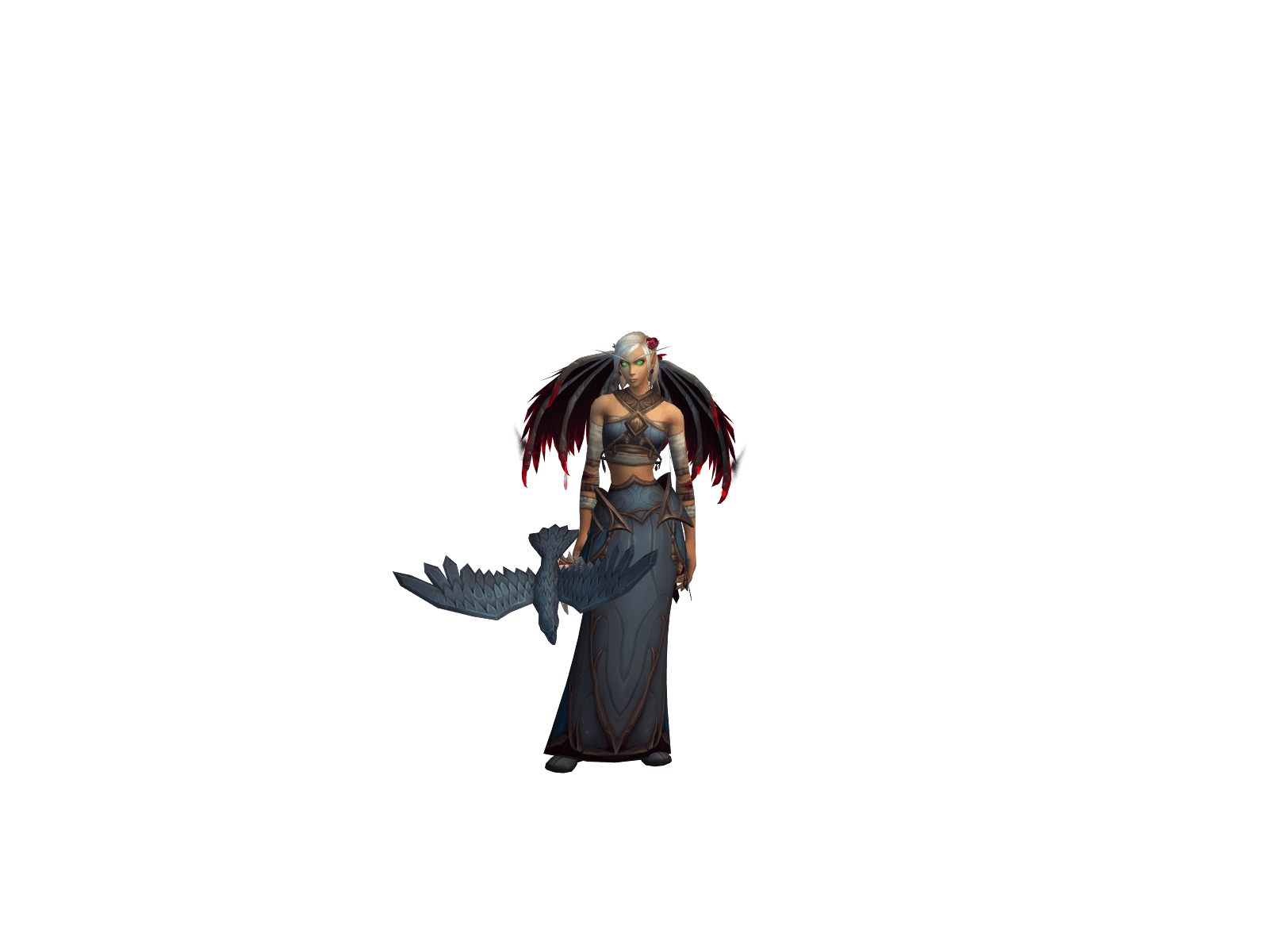 Full character render of Zærra
