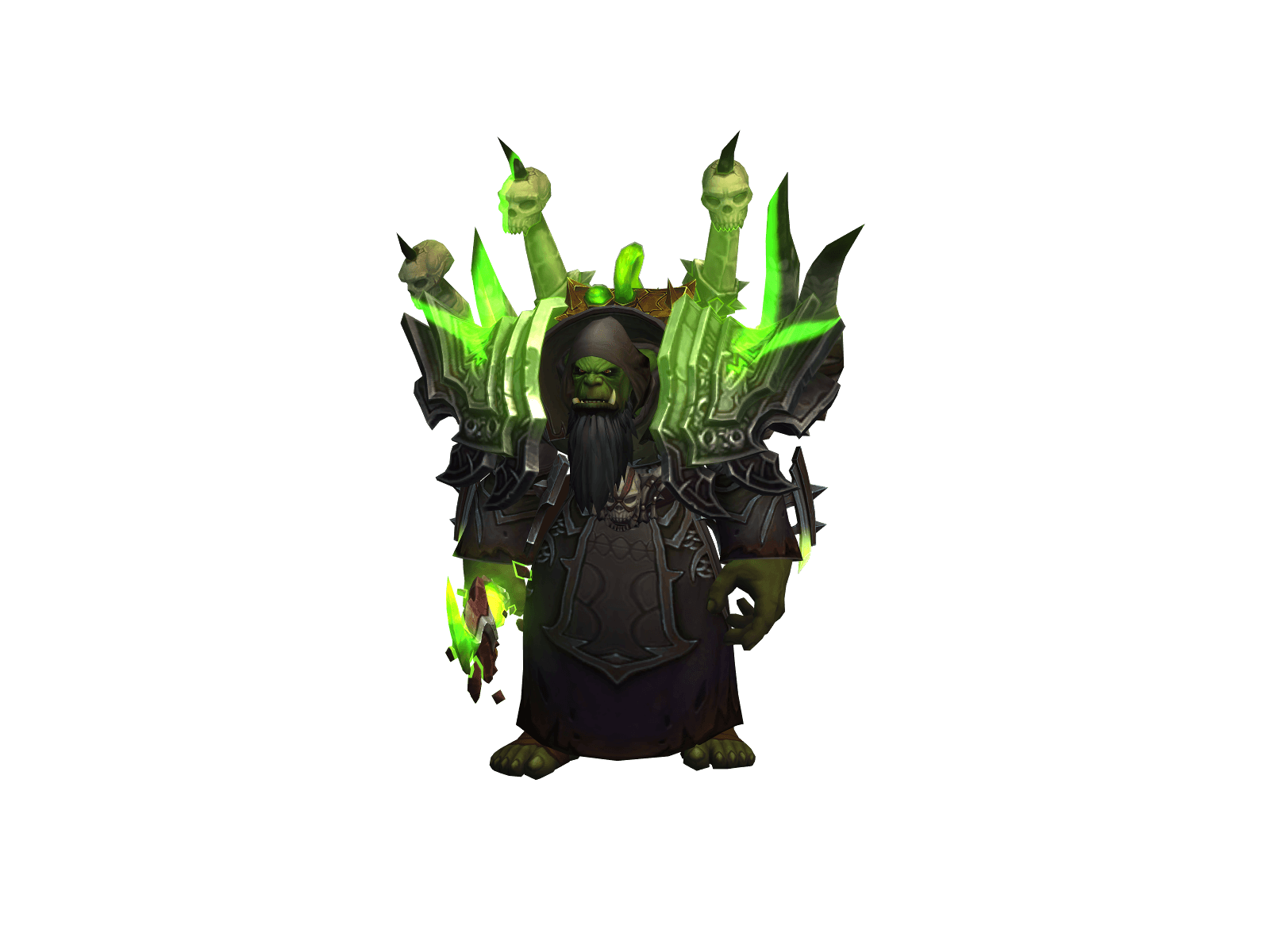 Full character render of Krorgon