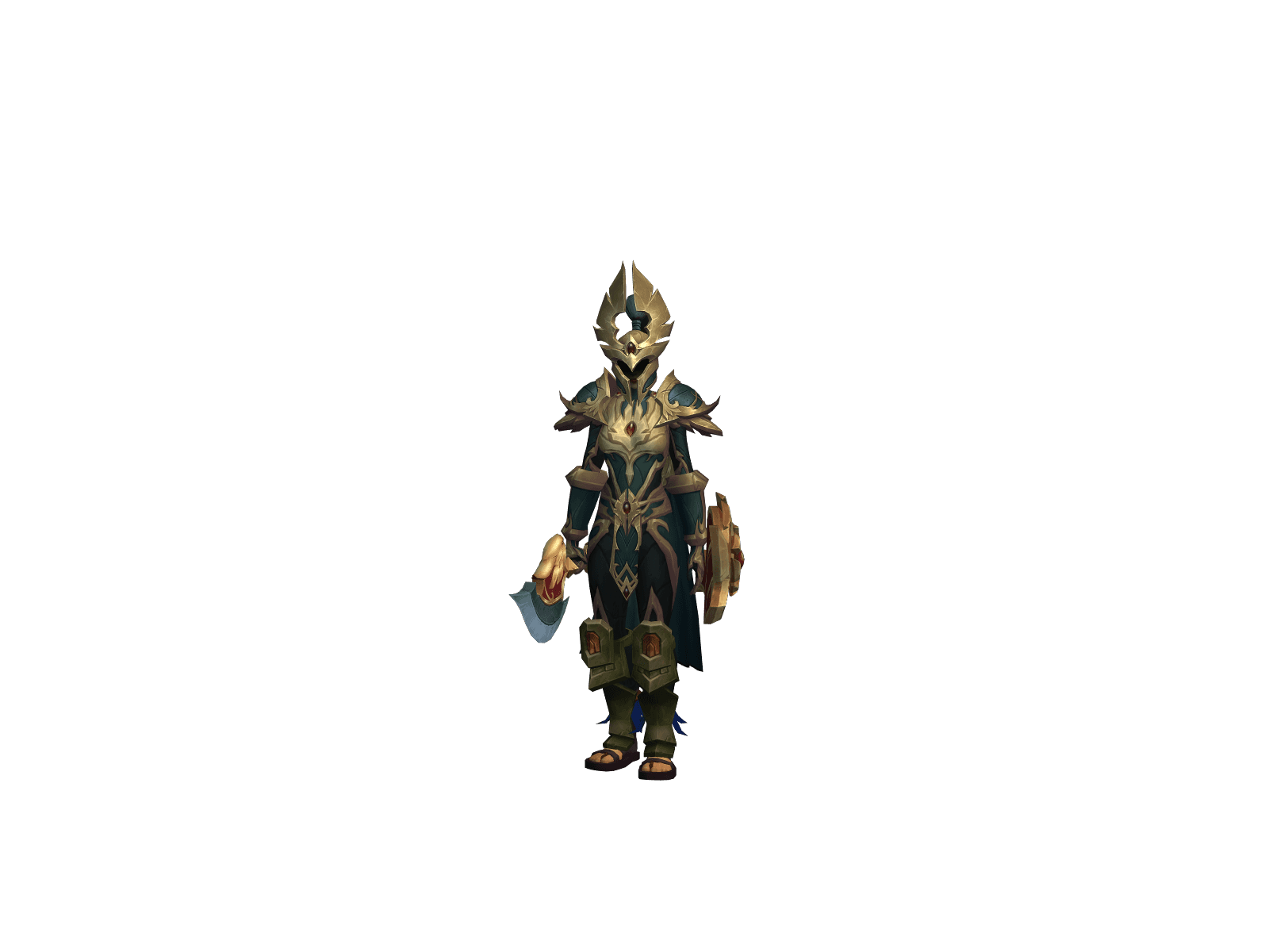 Full character render of Evilrising