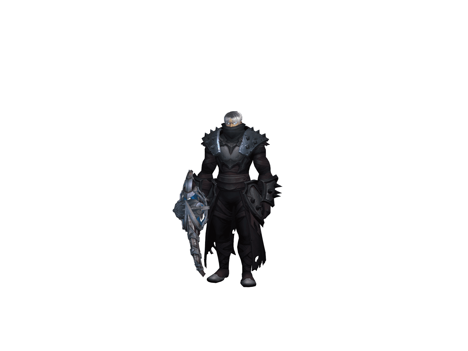 Full character render of Nécromancien