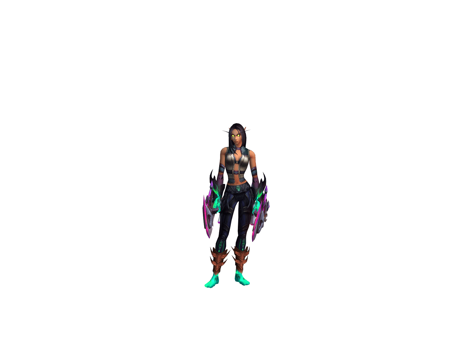 Full character render of Çomorra