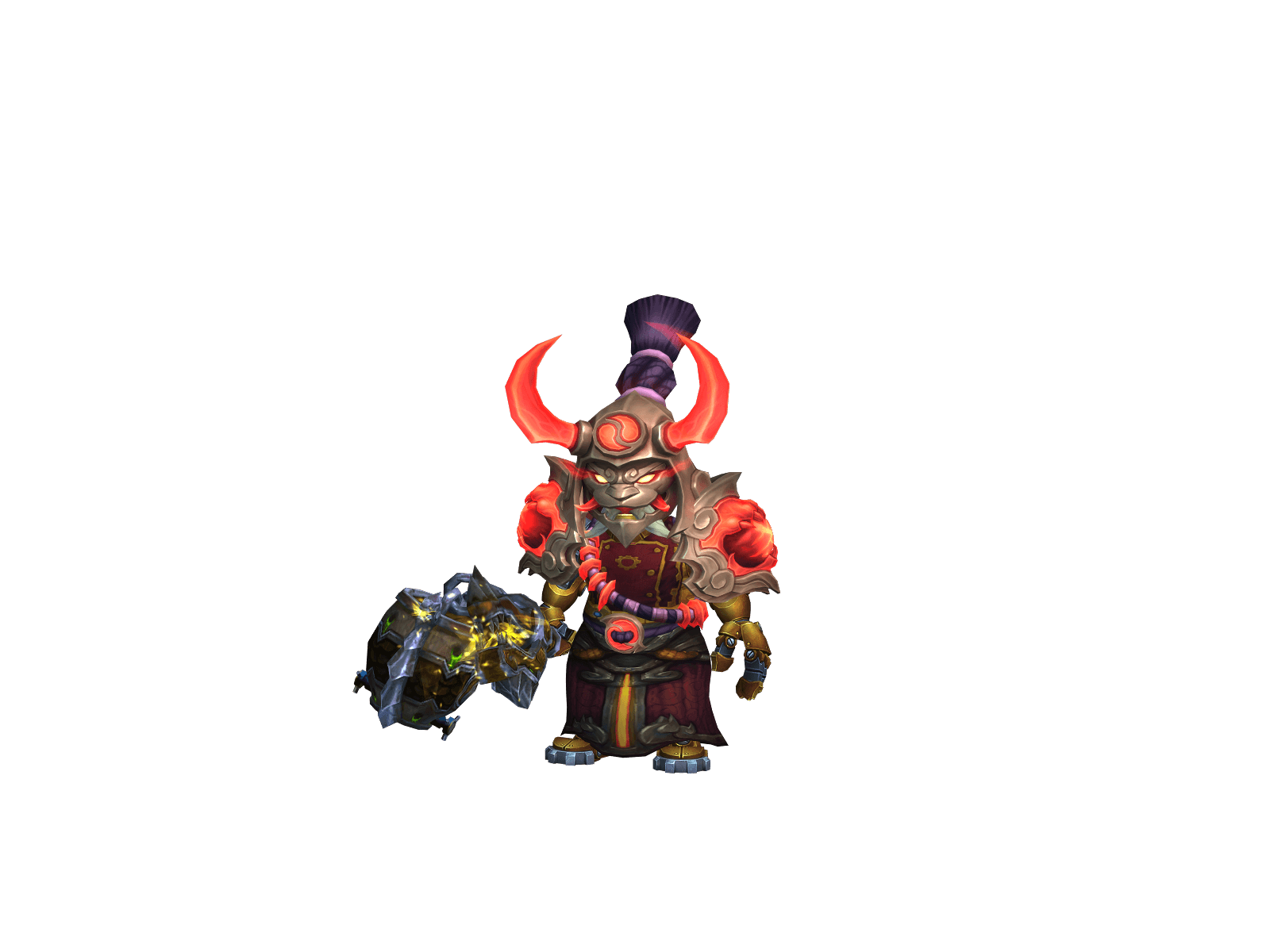 Full character render of Mechamonk