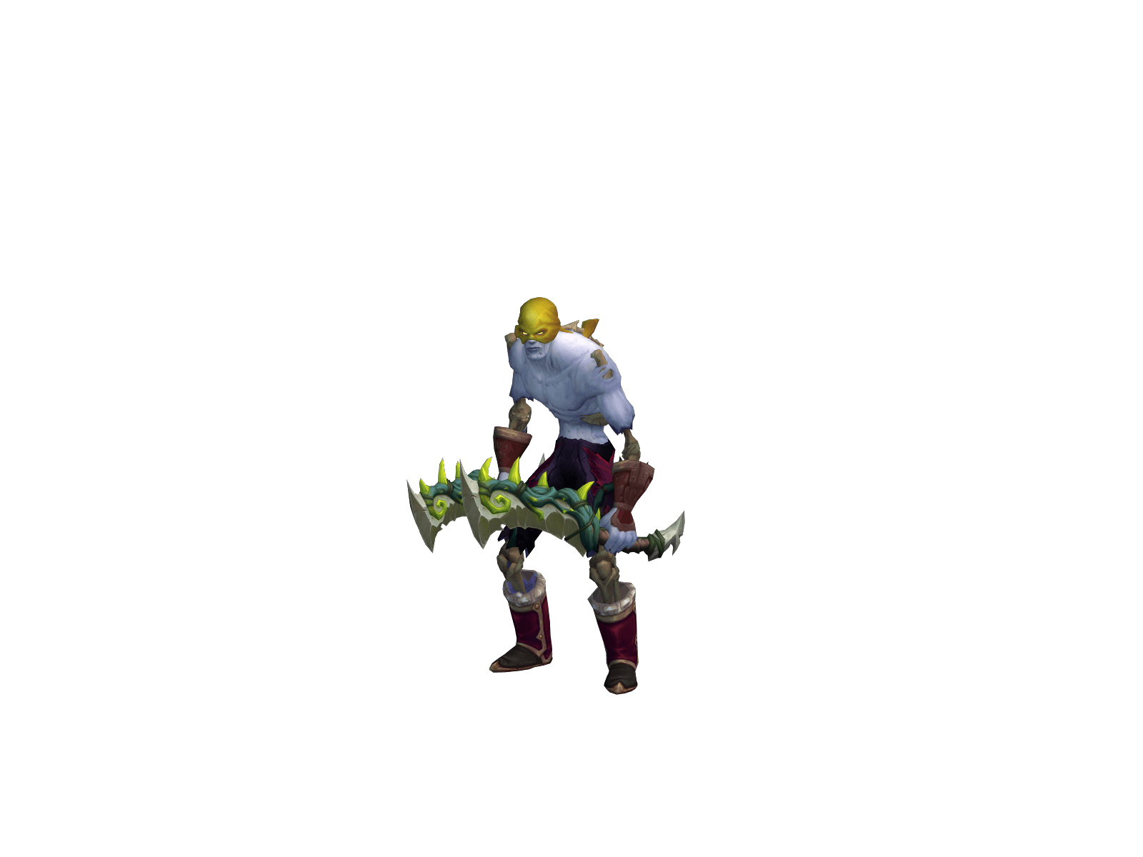 Full character render of Hauger