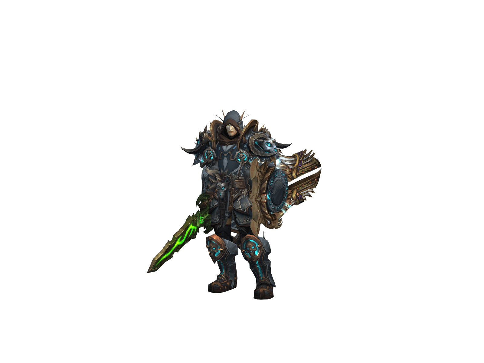 Full character render of Woodemption