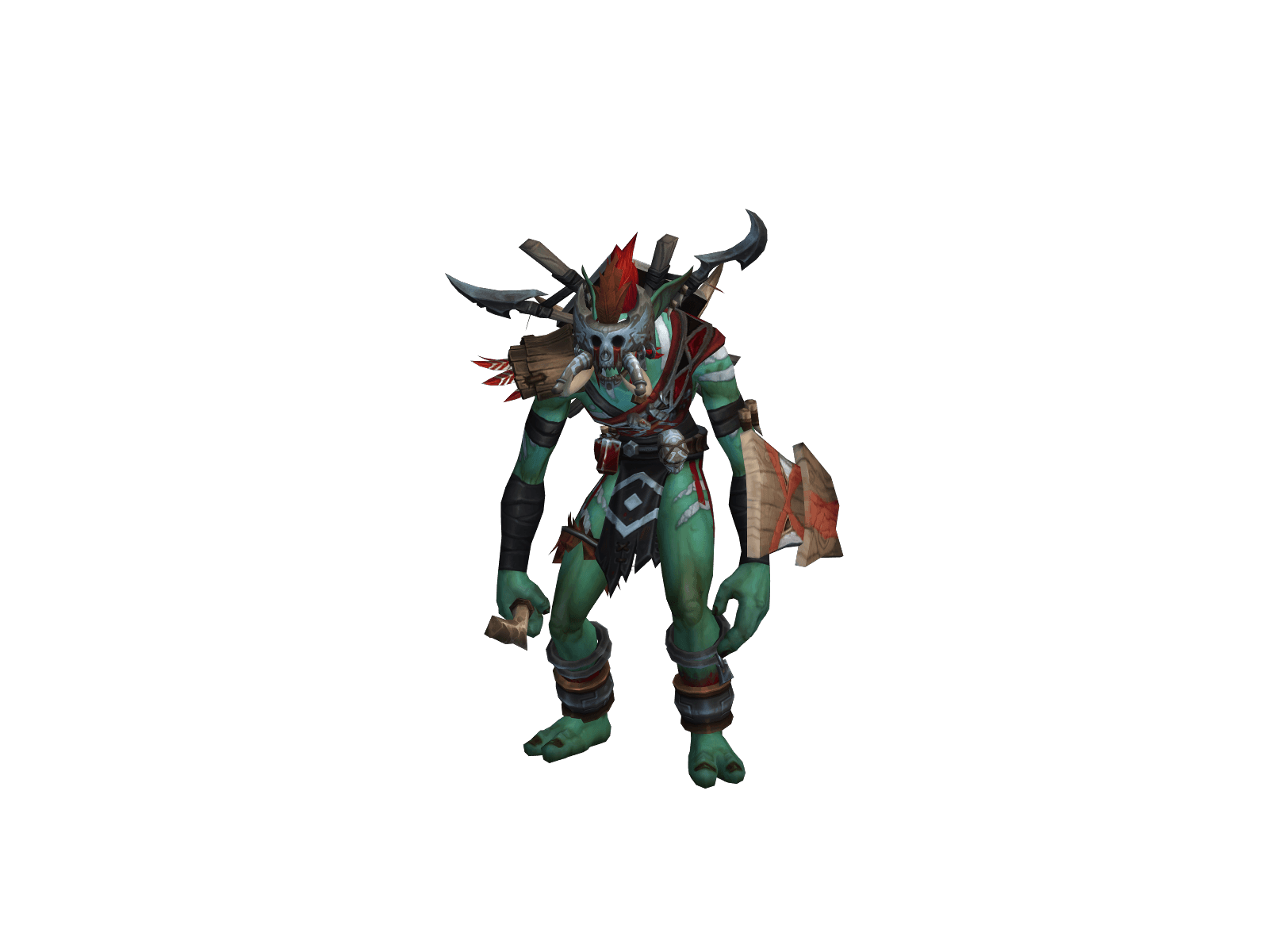 Full character render of Mbémbe