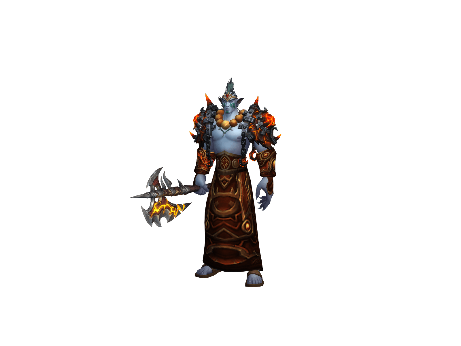 Full character render of Hórûs
