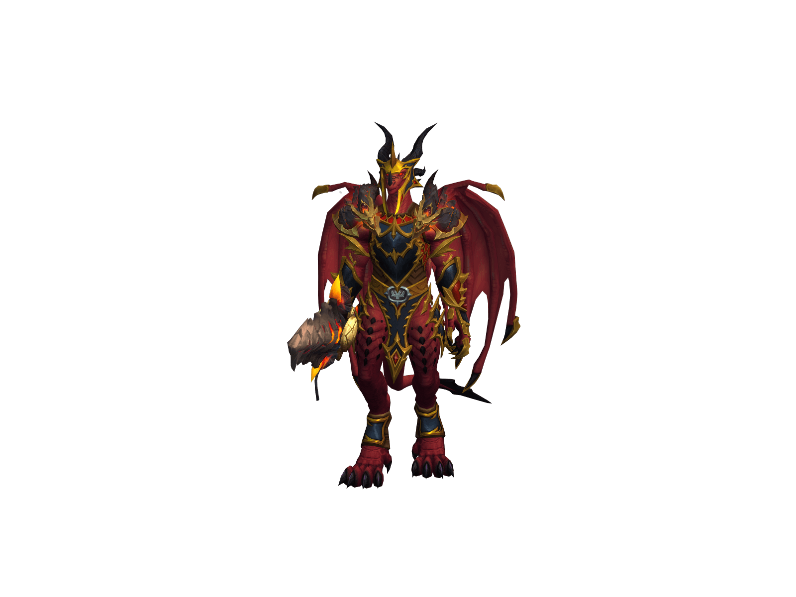 Full character render of Flametard