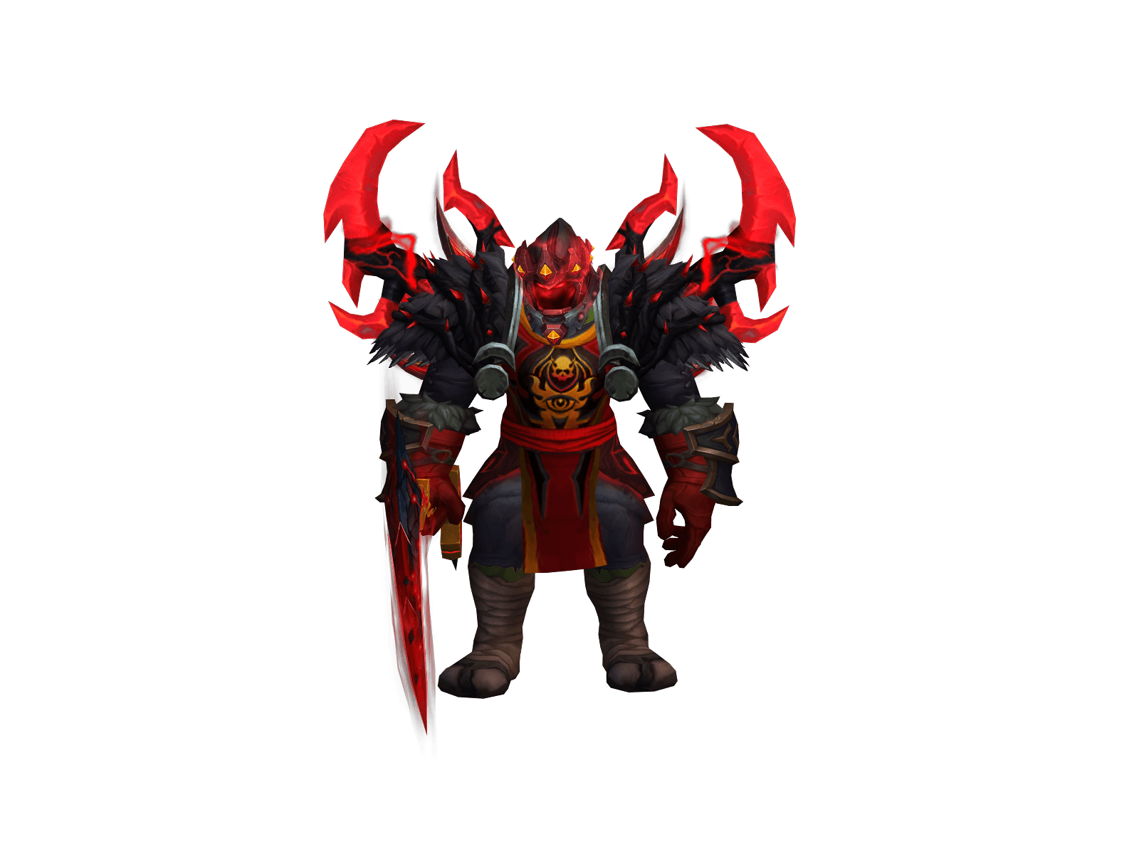 Full character render of Takabaka