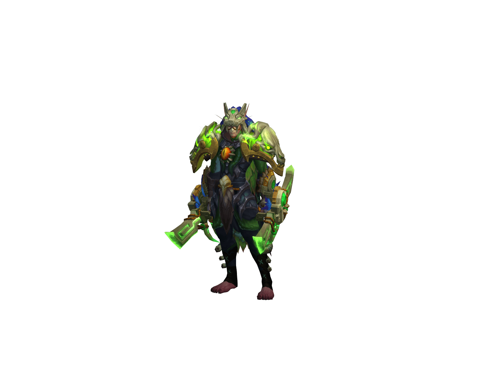 Full character render of Unbakedcrane