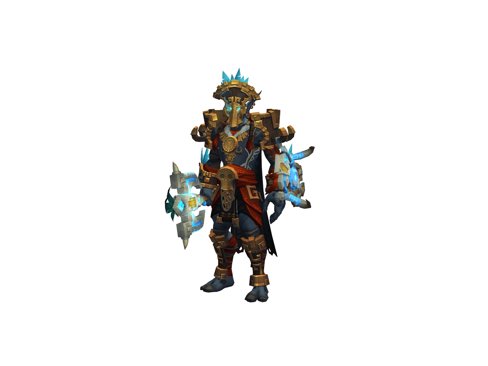 Full character render of Daag