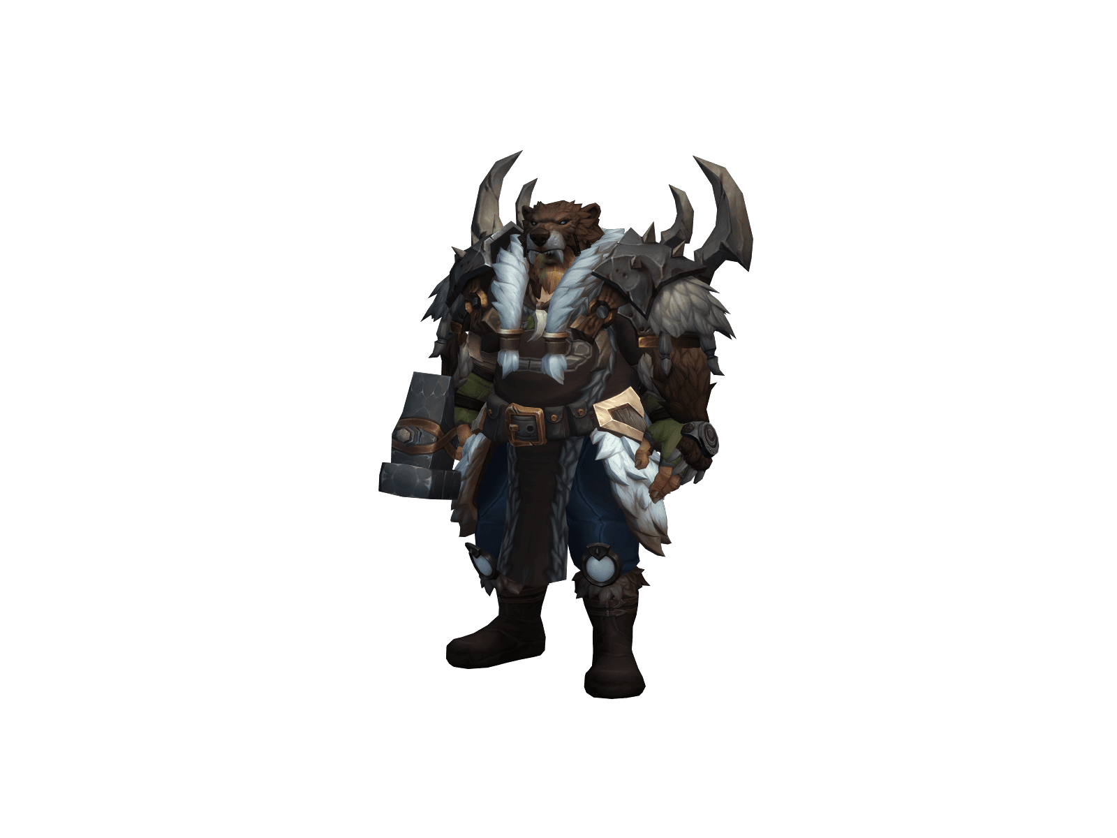 Full character render of Bjørnsvar