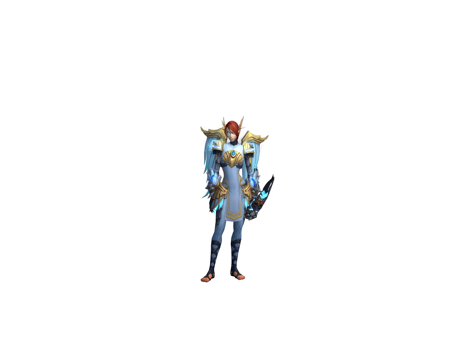 Full character render of Fláed