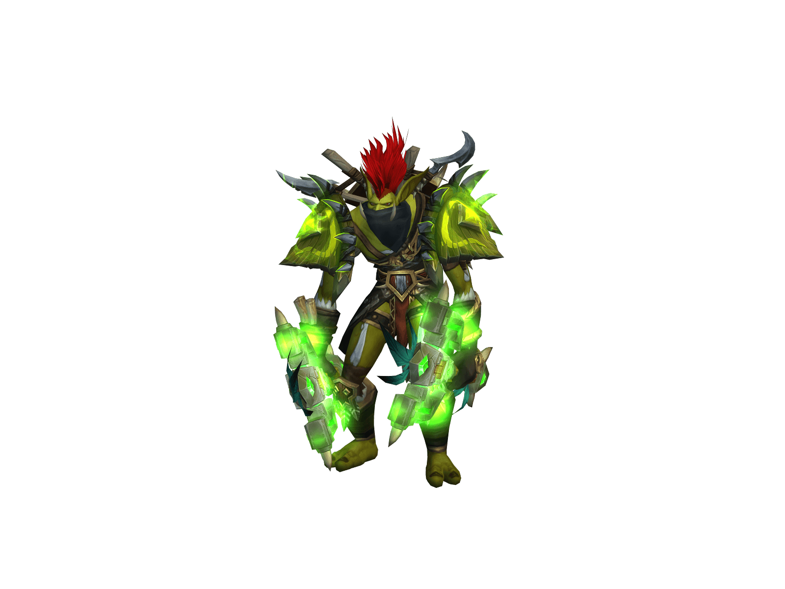 Full character render of Earthed