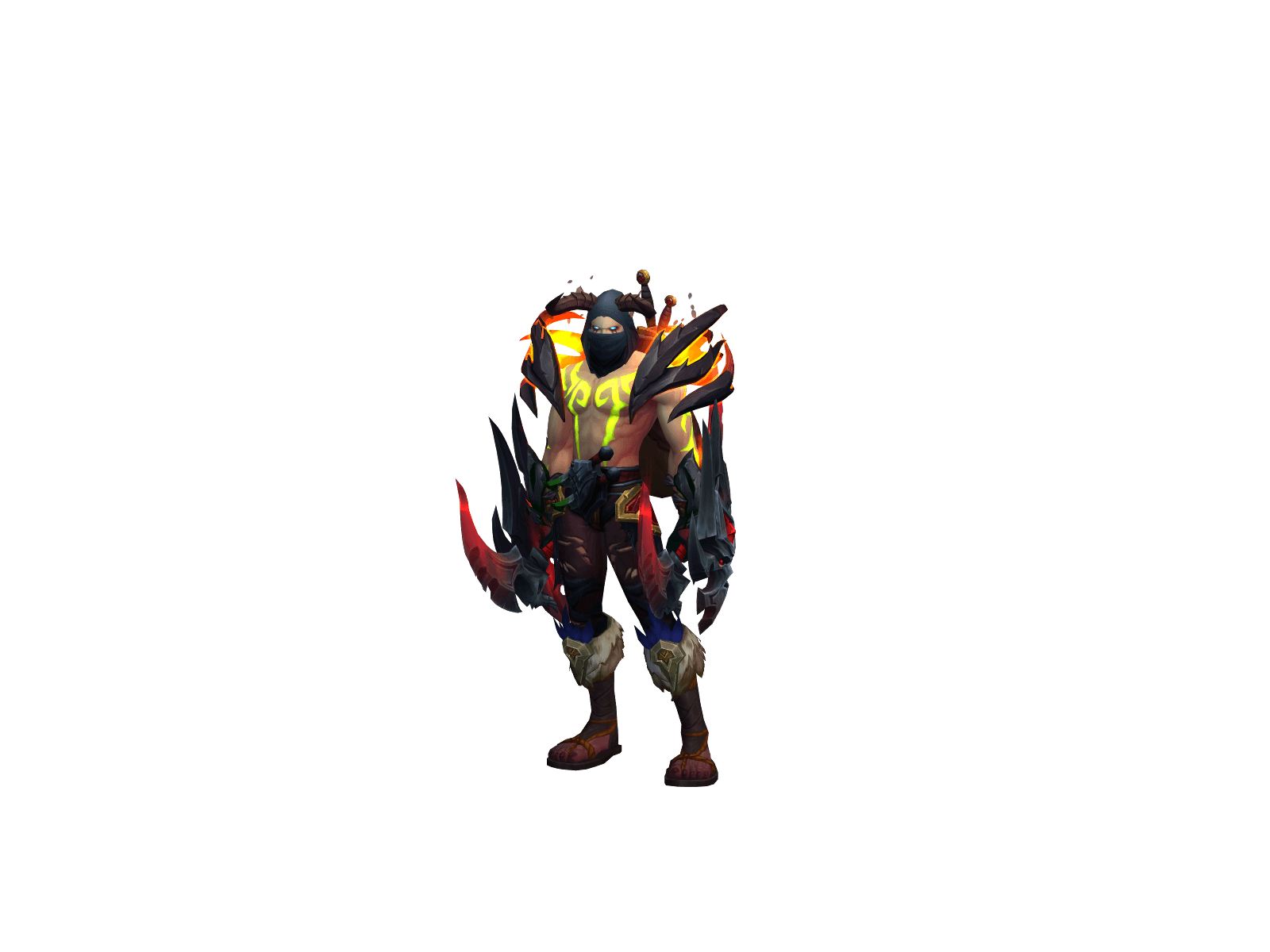 Full character render of Bloodhunter