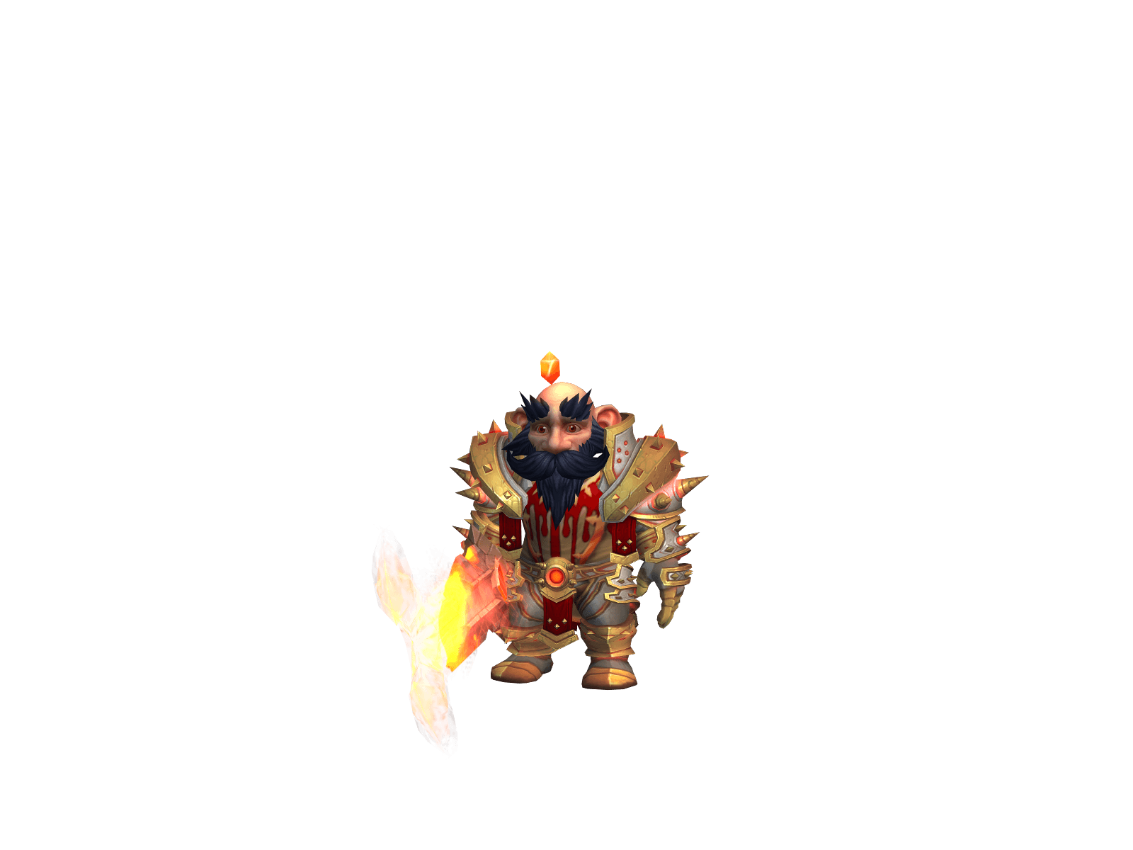 Full character render of Musclewizard