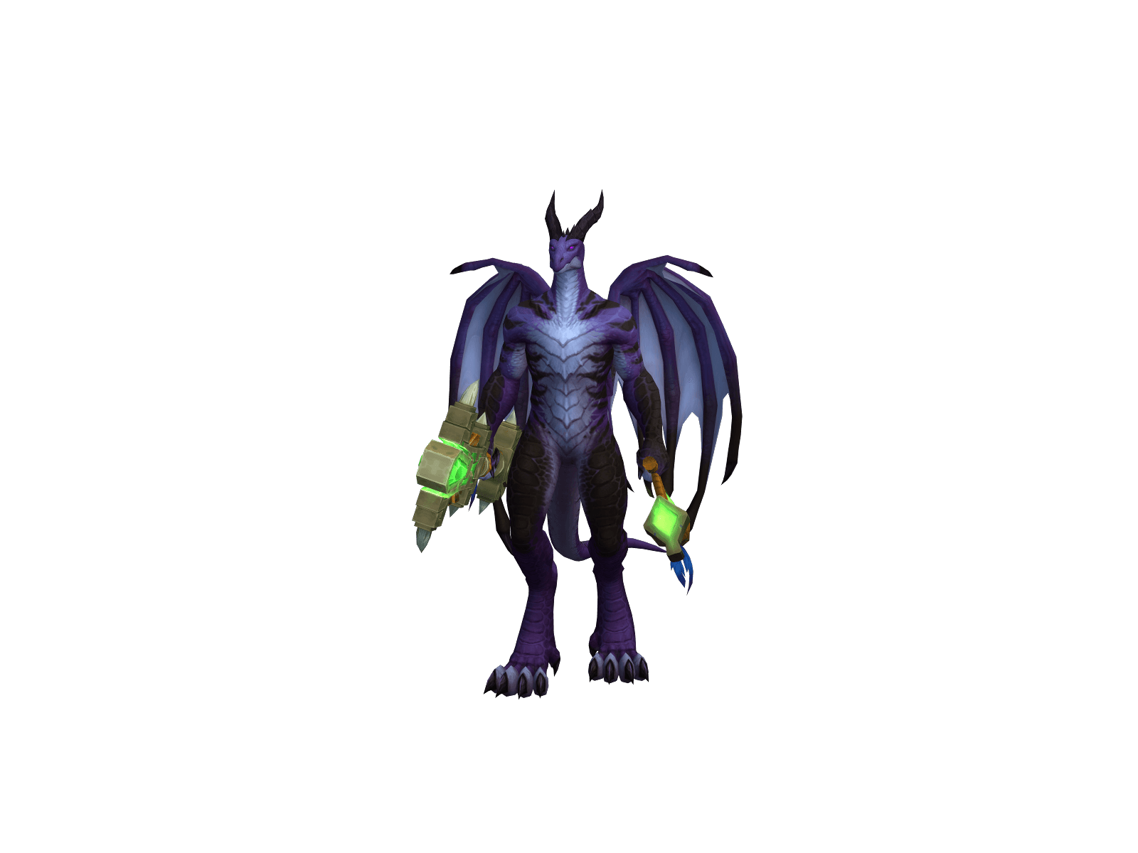 Full character render of Omegaworm