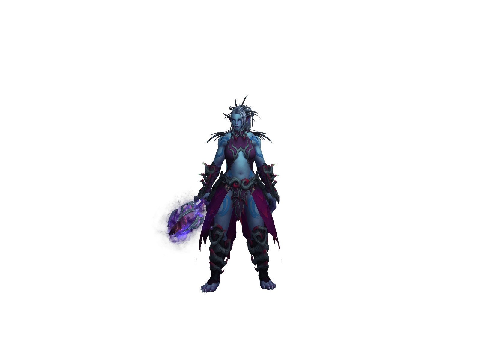 Full character render of Malia