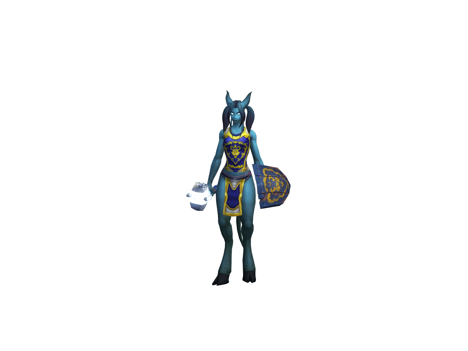 Full character render of Azuladinha