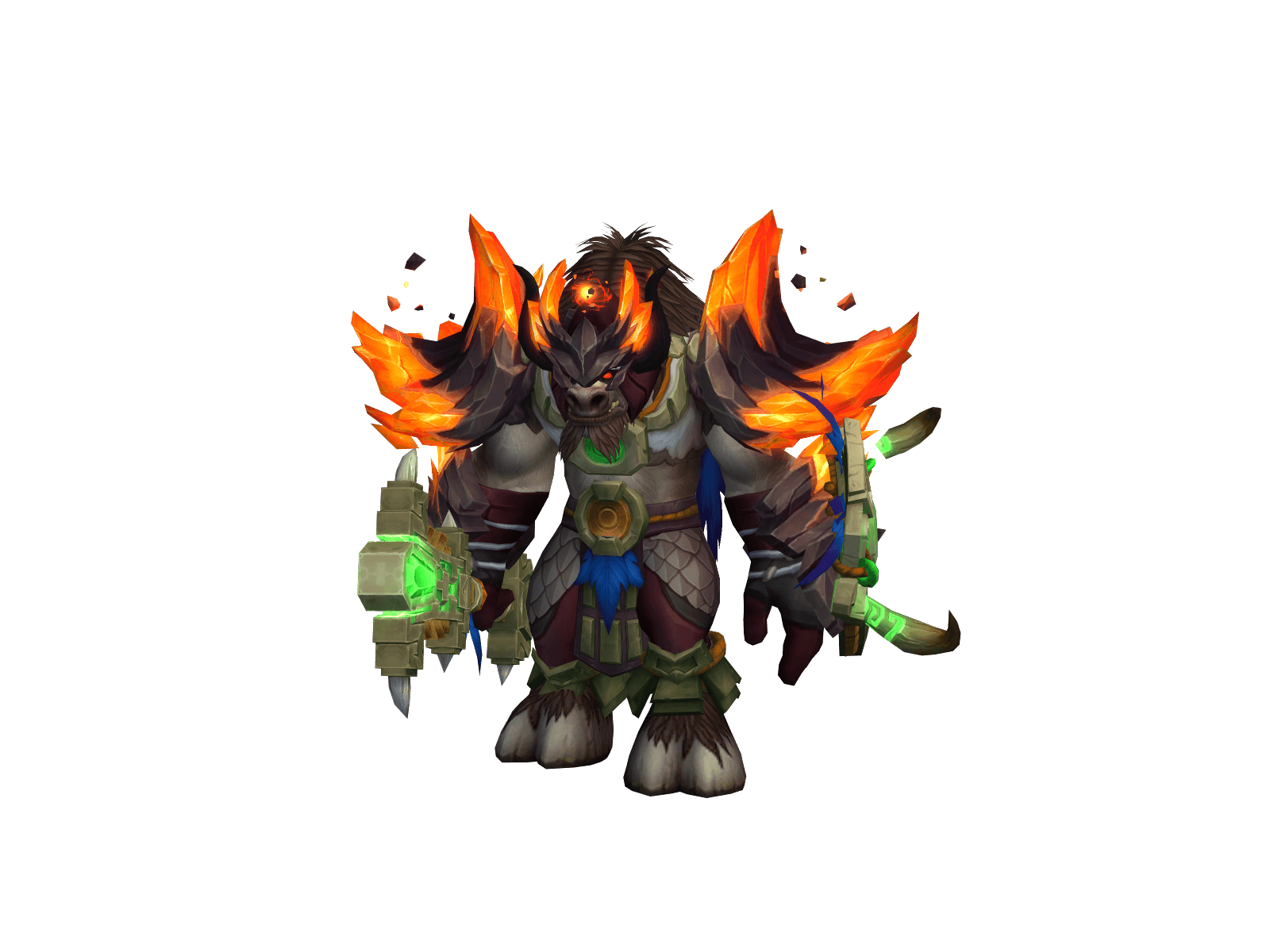 Full character render of Volcanoez