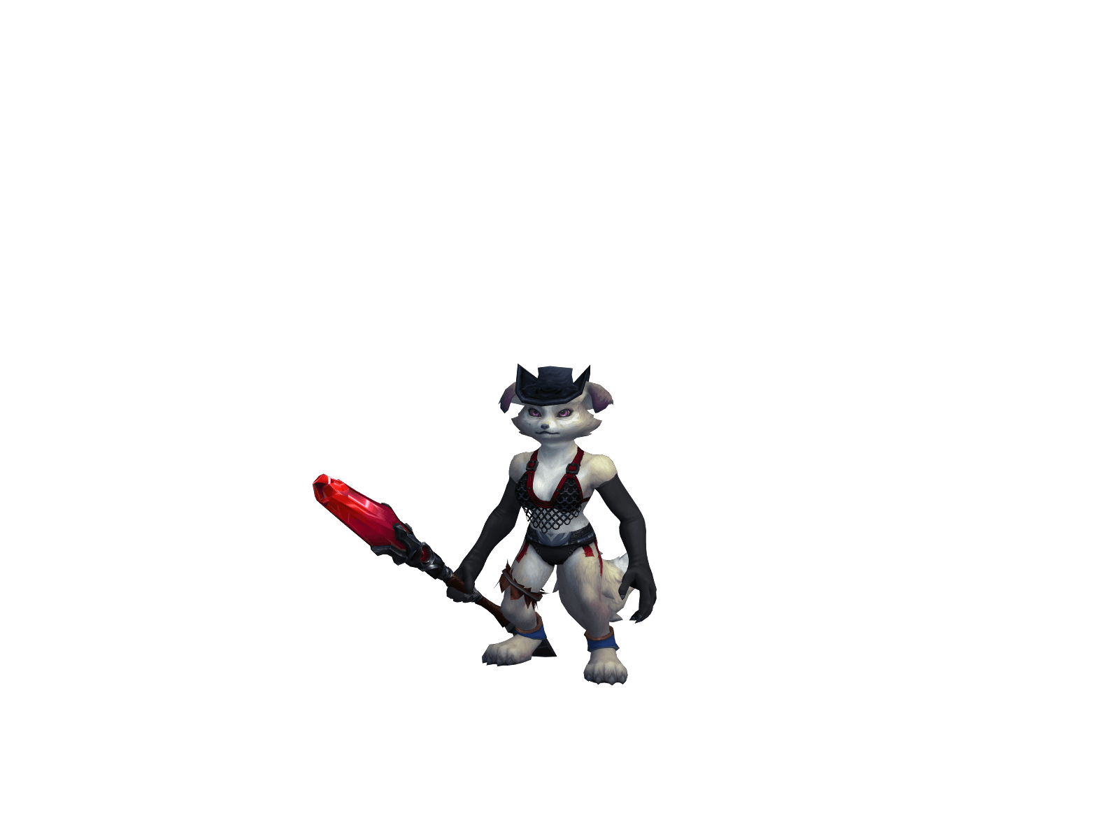 Full character render of Icedpissfox