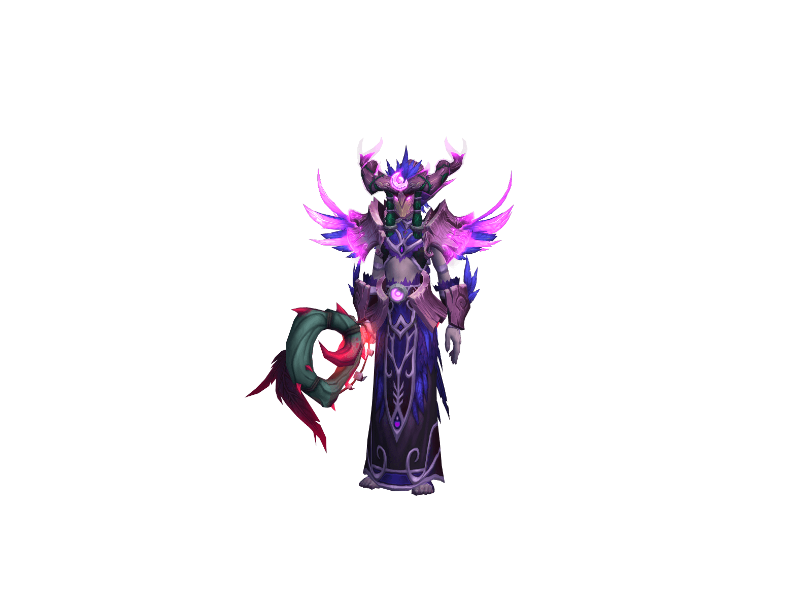 Full character render of Ruffysdruid