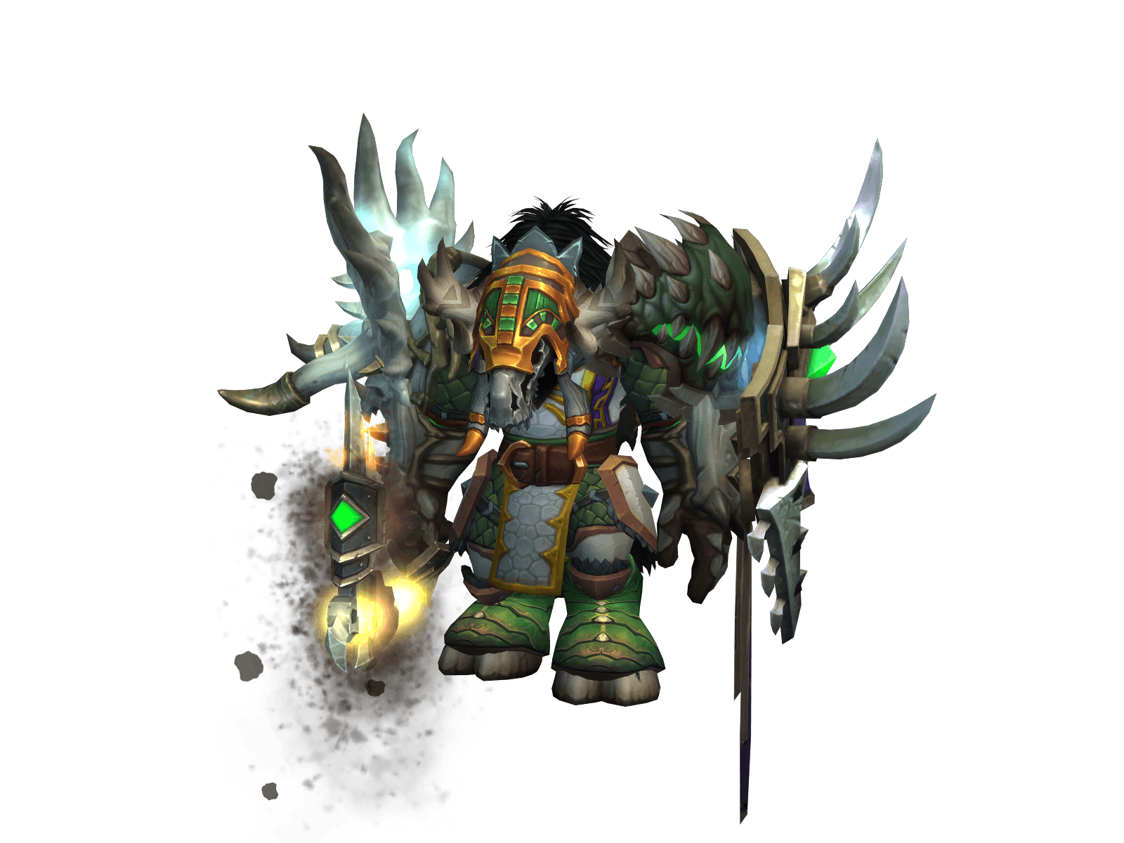 Full character render of Taurenosaur