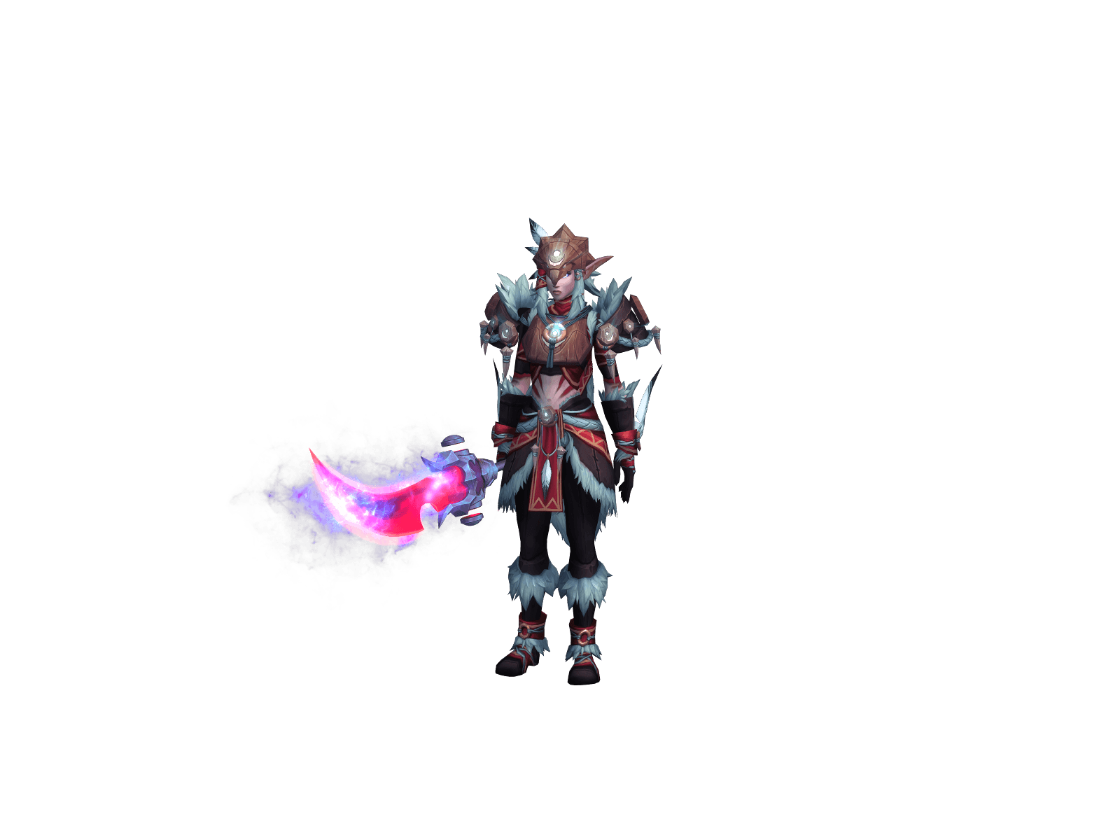 Full character render of Pawprintz