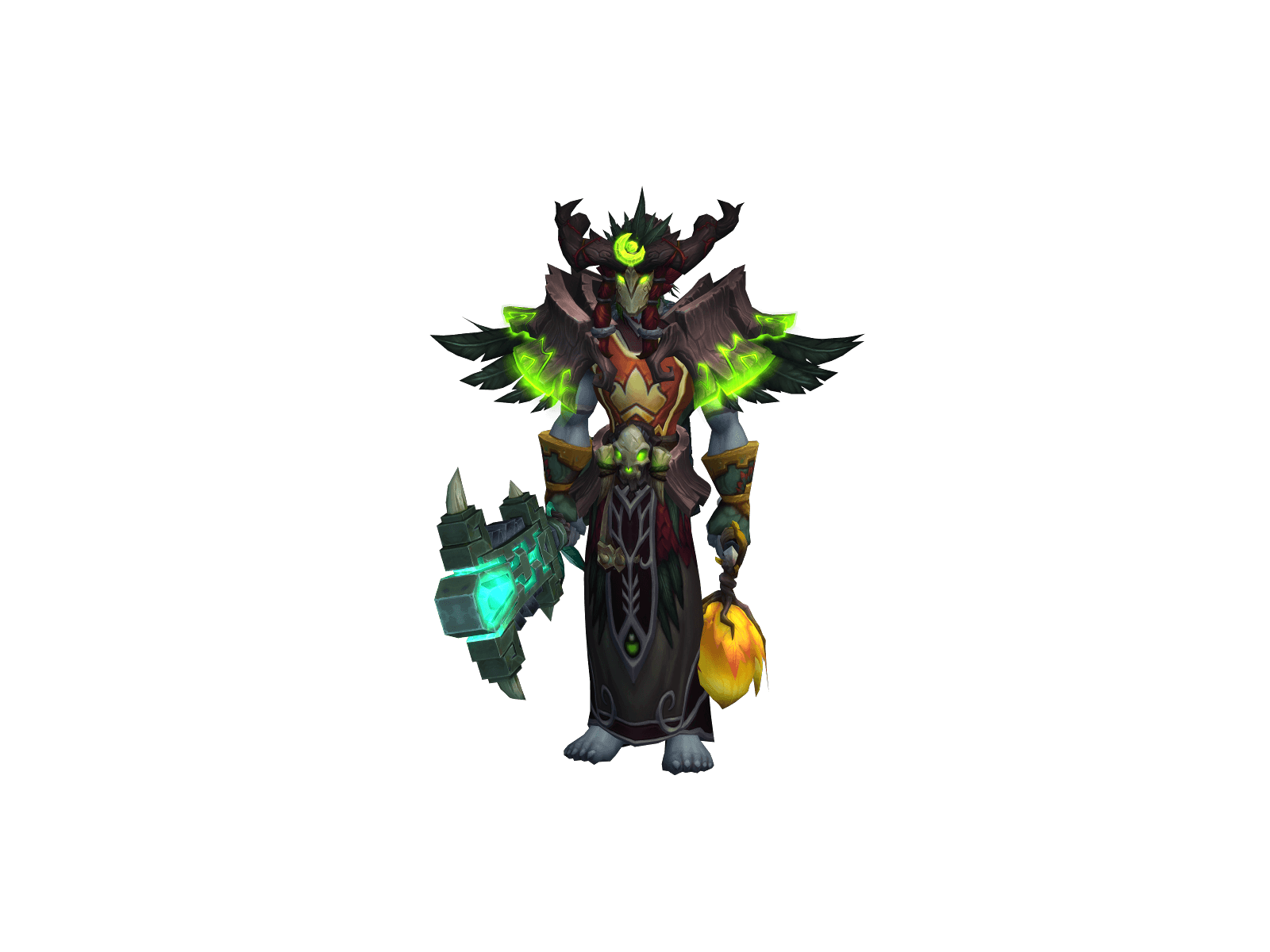 Full character render of Twatasaurus