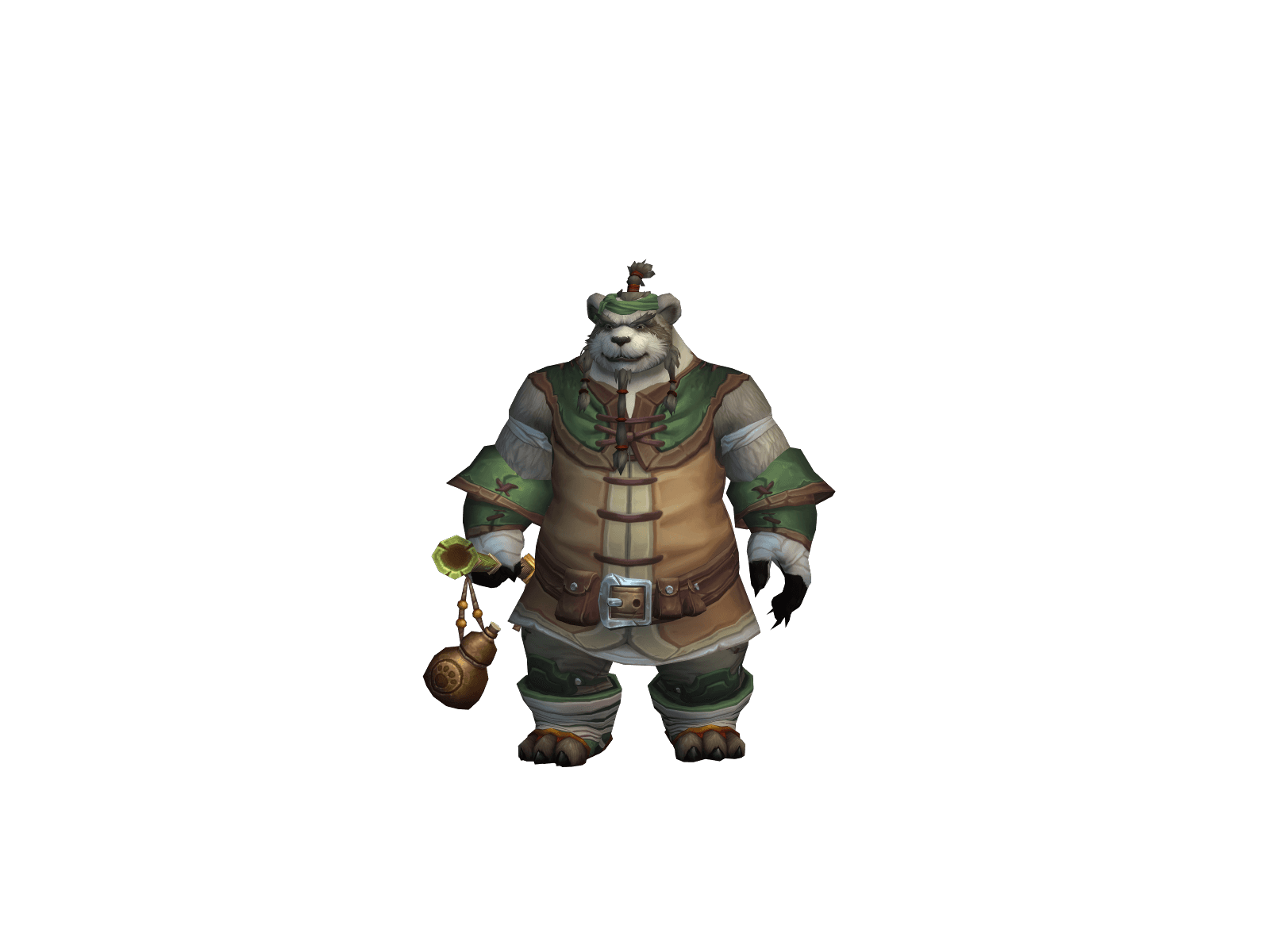 Full character render of Pandahands