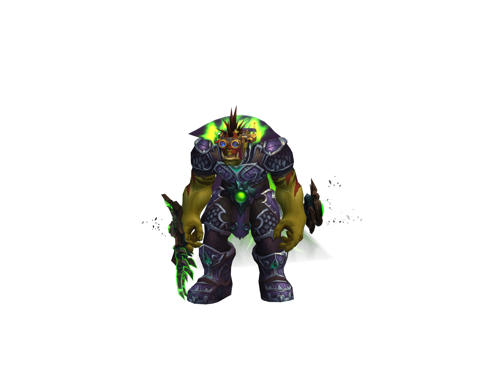 Full character render of Bornstoned