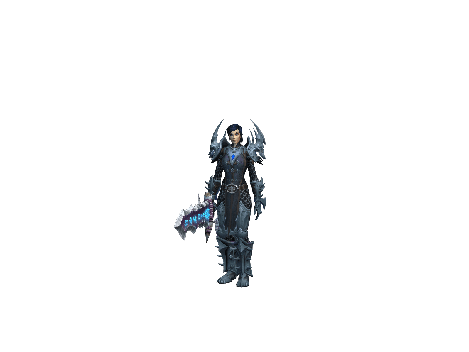 Full character render of Párts